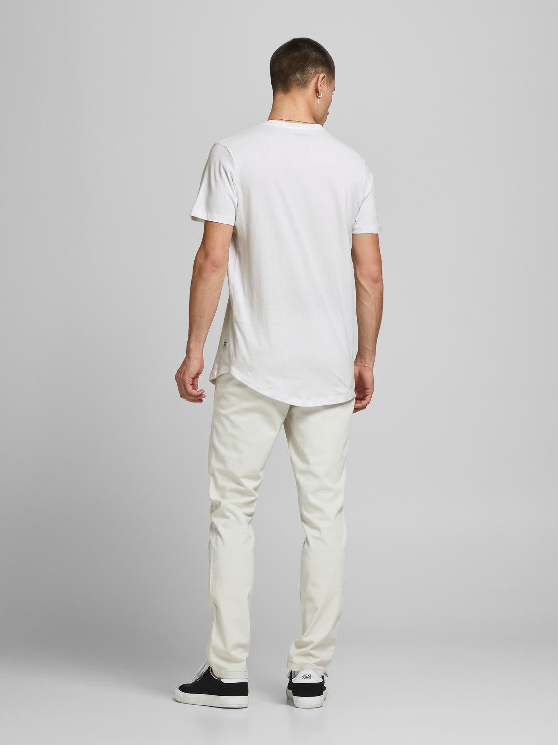 Jack & Jones Shirt met ronde hals JJENOA TEE SS CREW NECK 3PK MP NOOS (3-delig, Set van 3)