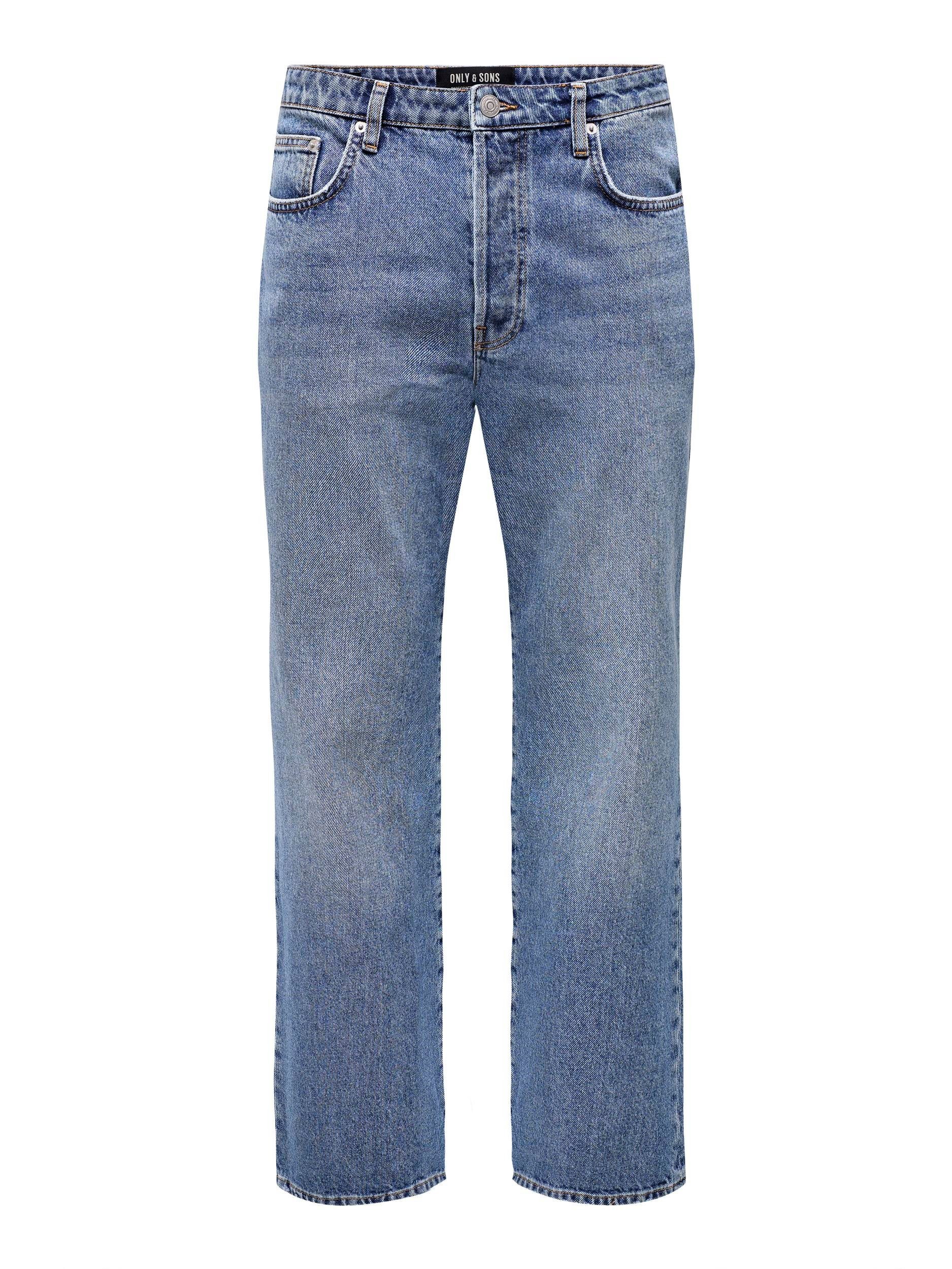 ONLY & SONS Loose fit jeans ONSFADE LOOSE WB 6778 A14 DNM NOOS