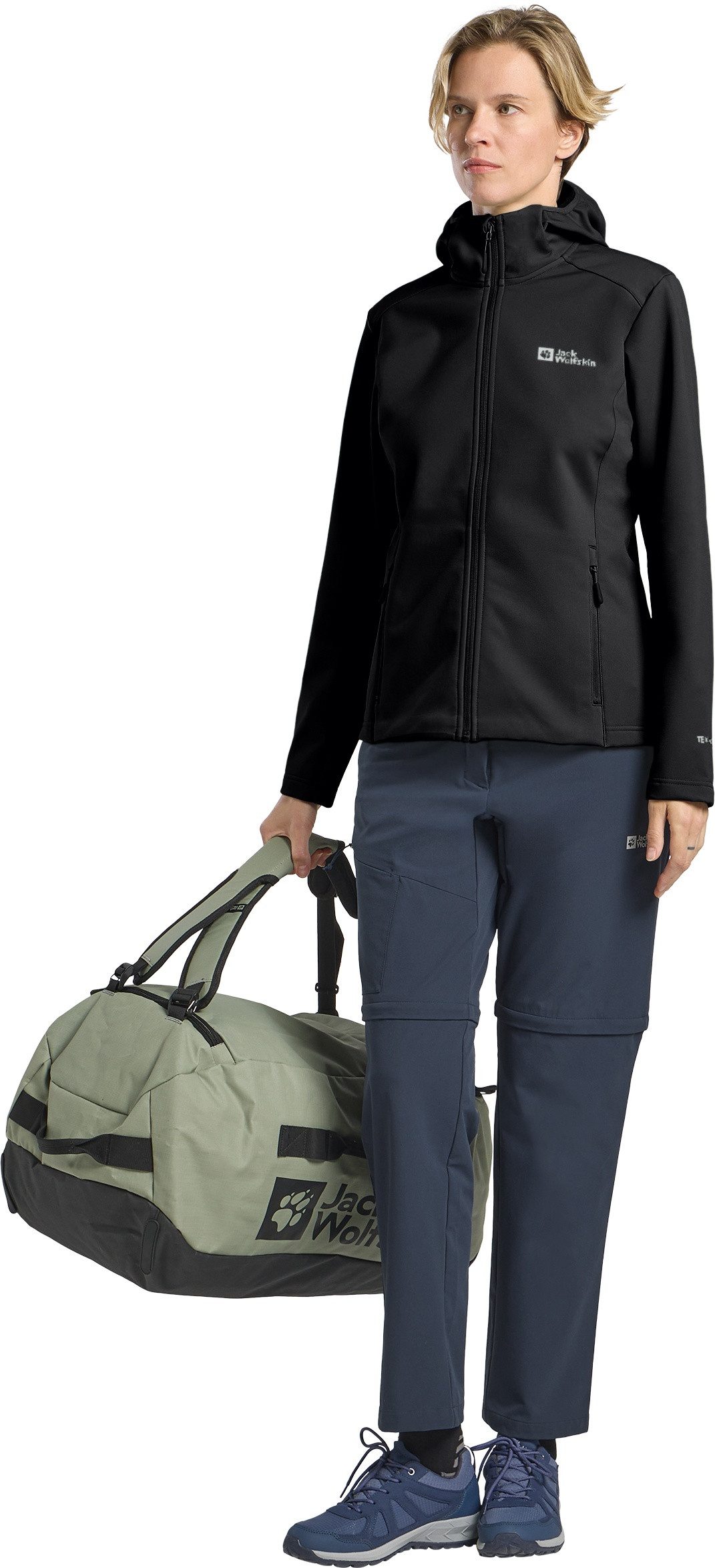 Jack Wolfskin Functioneel jack BORNBERG HOODY W