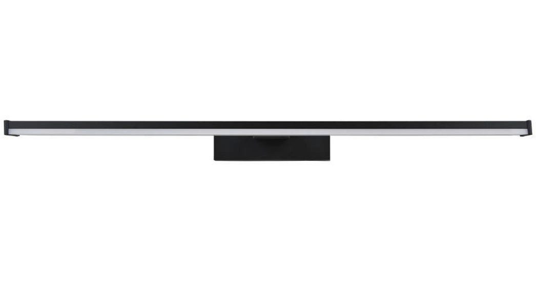 EGLO Spiegellamp PANDELLA 1 Wandlamp, LED spiegel lamp, lamp in zwart, wit, IP44, L 60 cm (1 stuk)