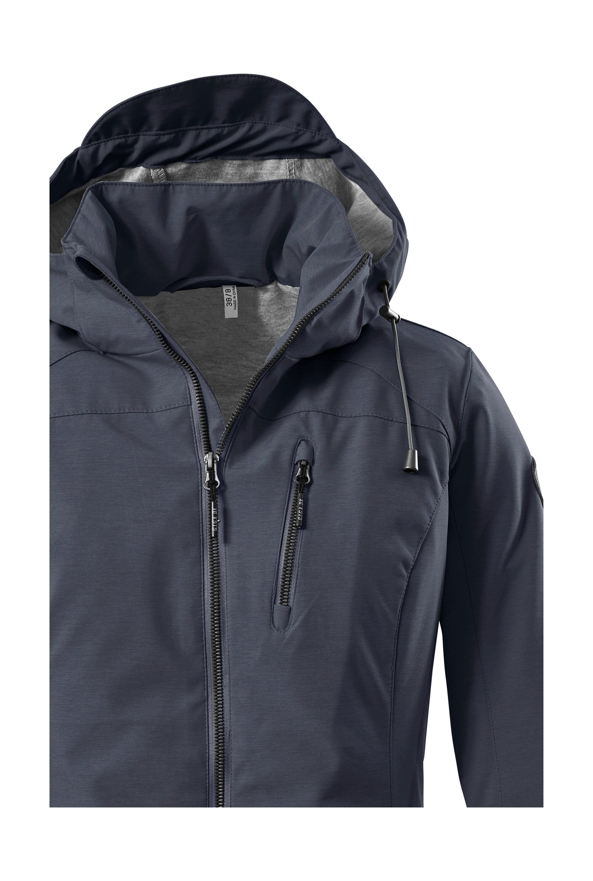 G.I.G.A. DX by killtec Softshell-jack Solena Waterafstotend, afneembare capuchon, verstelbare manchetten, duurzaam
