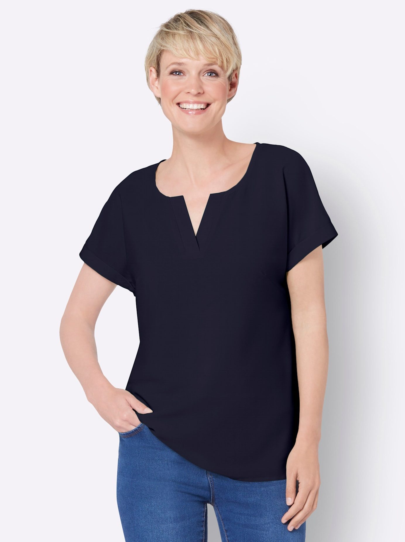 Classic Basics Blouse zonder sluiting