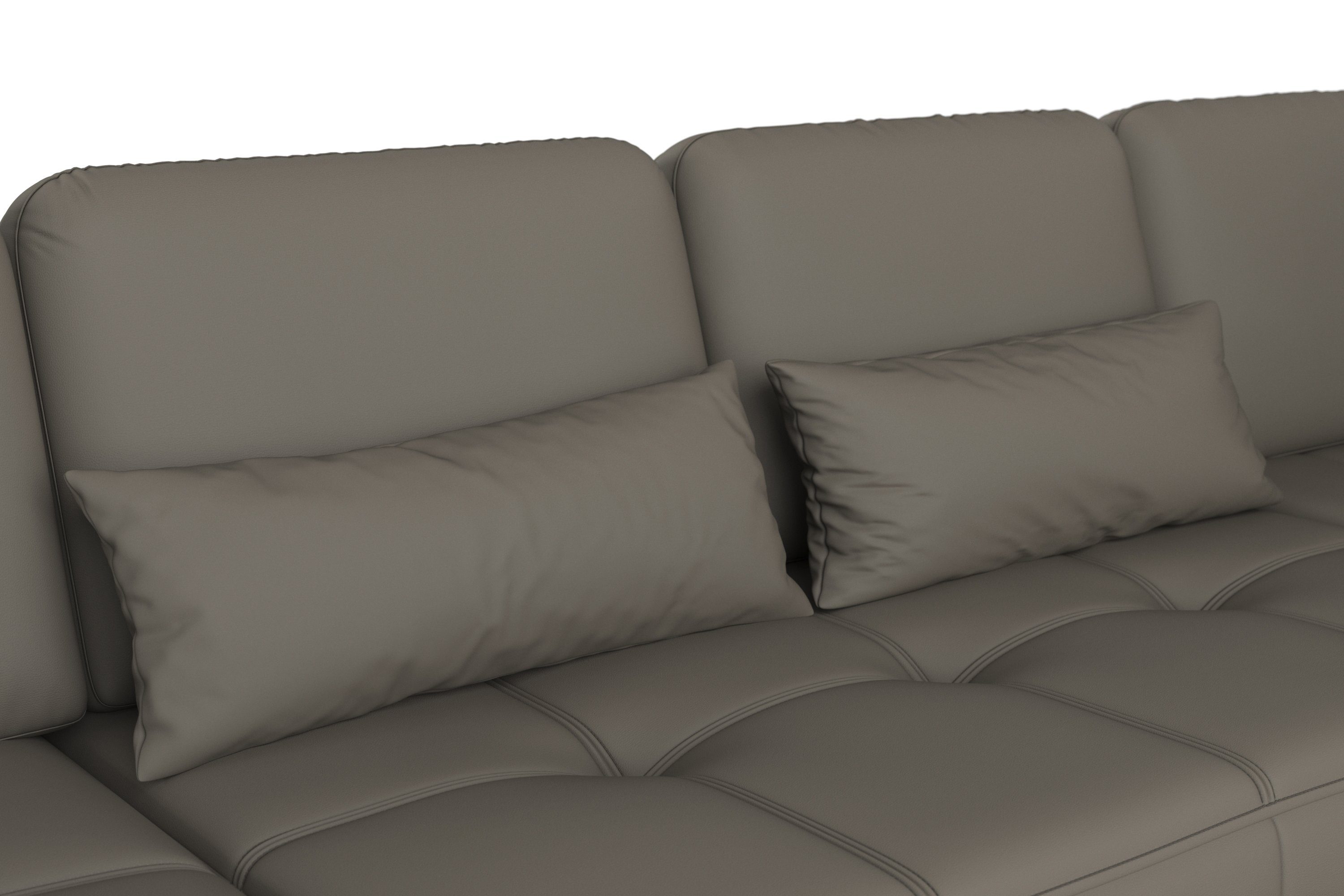 sit&more Zithoek Bendigo U-vorm inclusief zitdiepteverstelling, bodemvrijheid 15 cm, in 2 pootkleuren