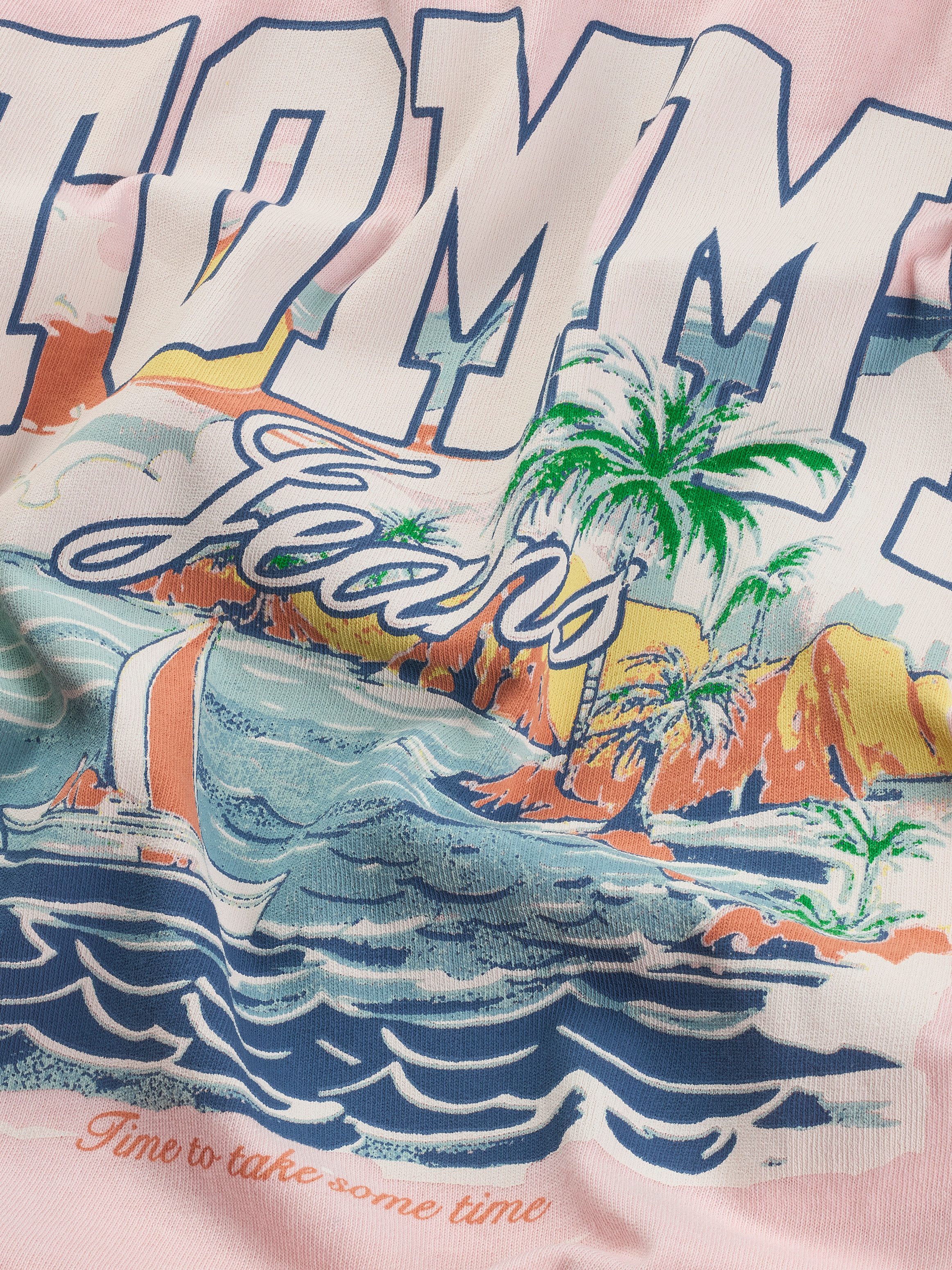 TOMMY JEANS T-shirt TJM RLX ARCH SAILING SS TEE EXT
