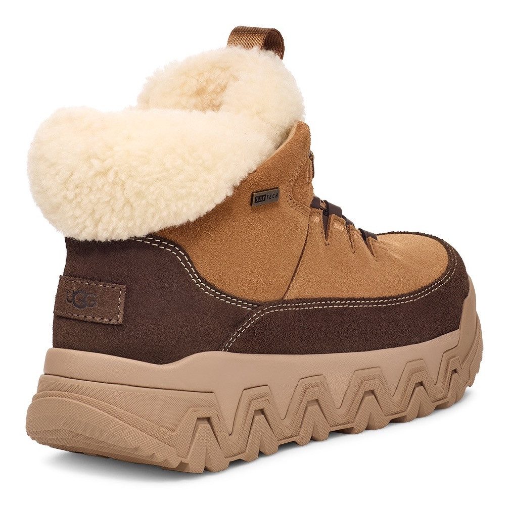 UGG Winterlaarzen TERRE TRAIL COZY LACE Plateaboots, winterlaarzen met gevoerde schacht