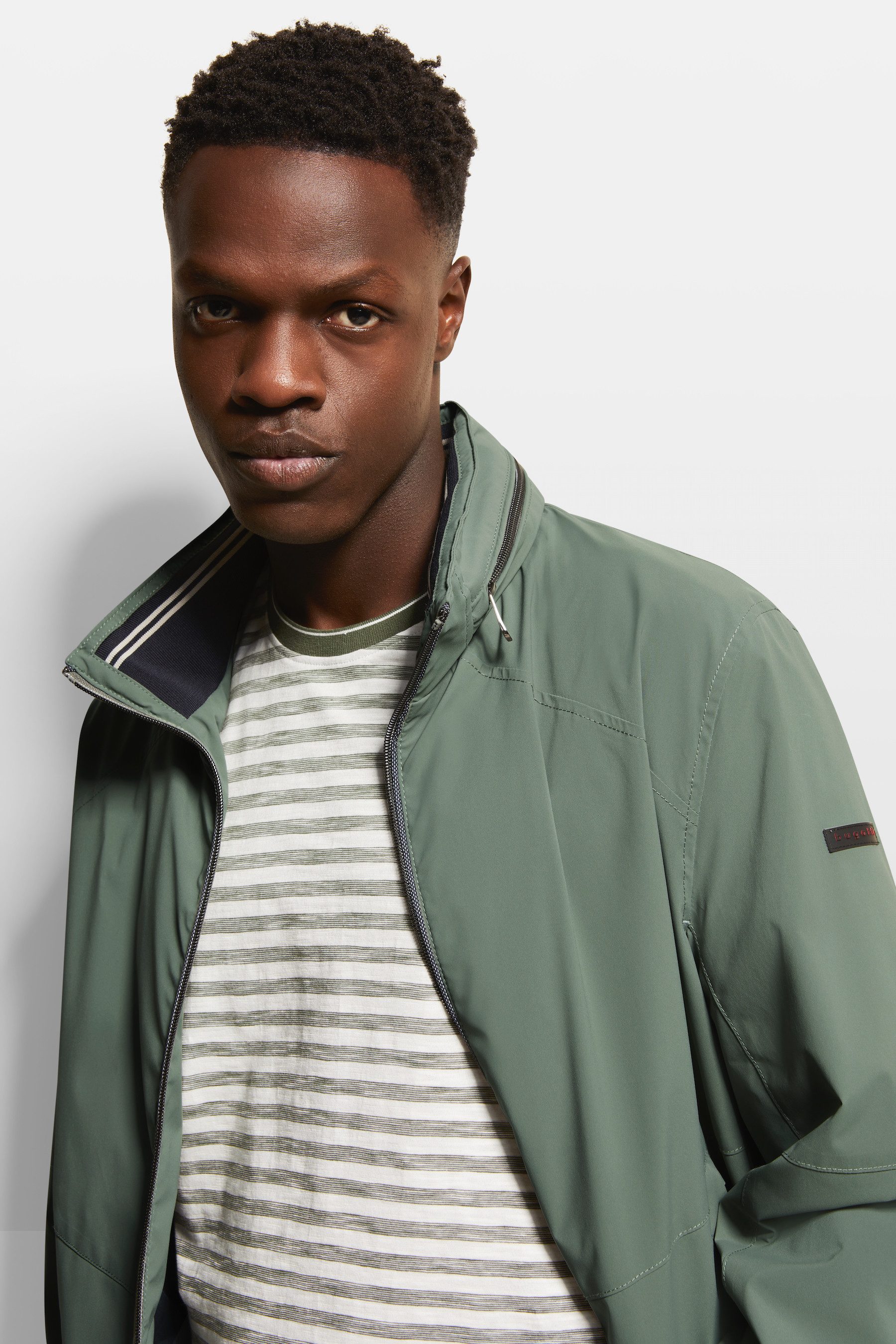 Bugatti Blouson met oprolbare capuchon