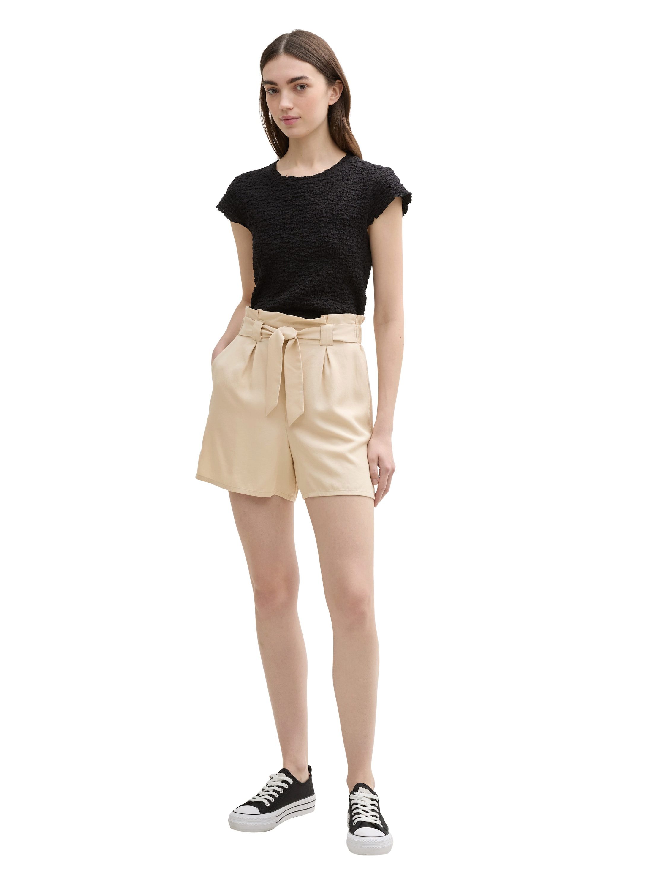 Tom Tailor Denim Short met bindstrik