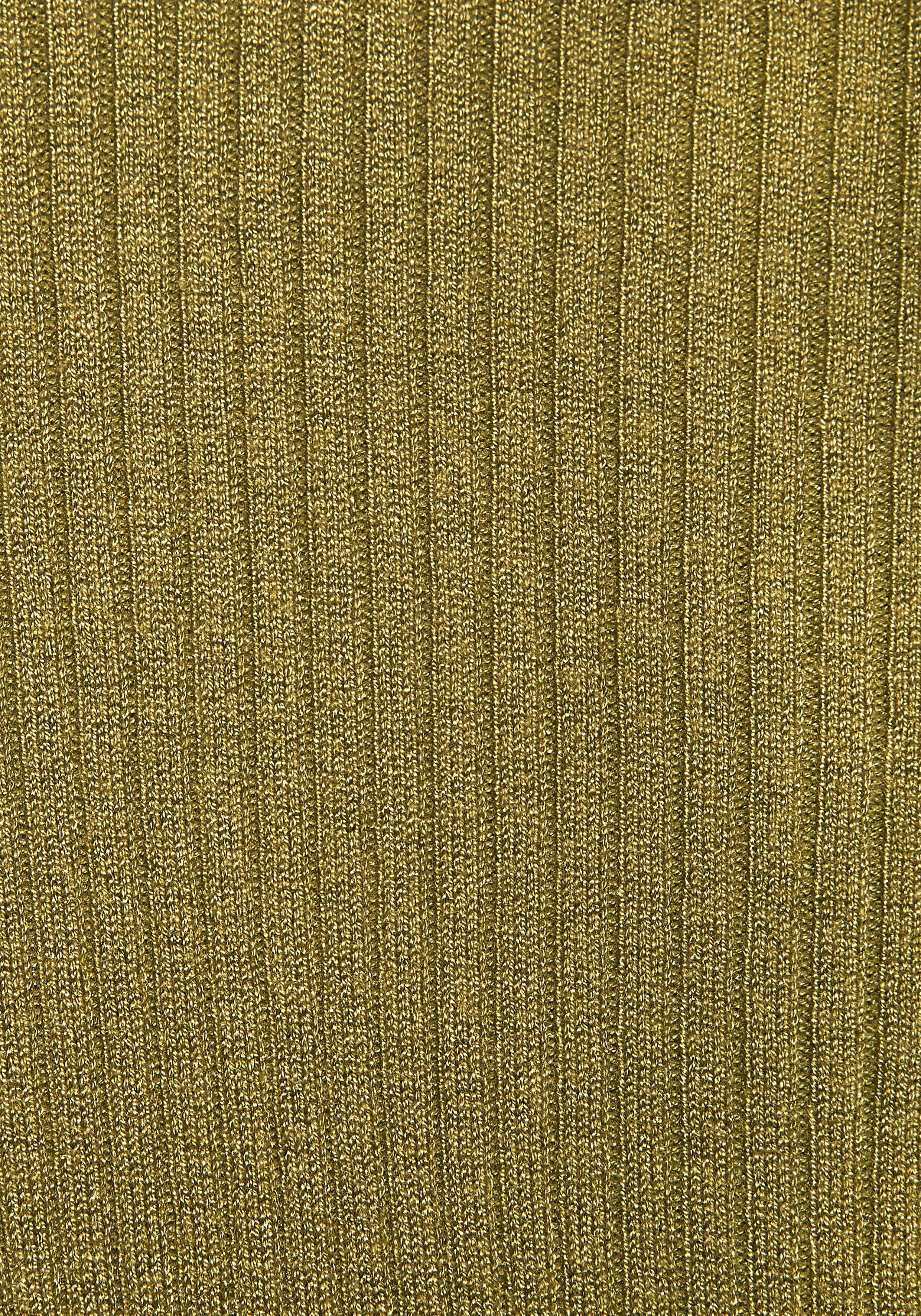Lascana Trui met korte mouwen met ribstructuur, figuuraccentuerende gebreide trui, basic