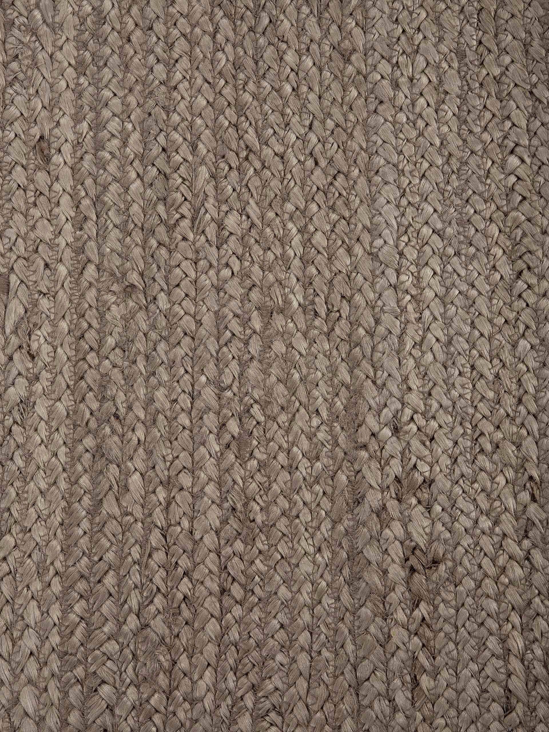 carpetfine Vloerkleed Nele jute-vloerkleed natuurmateriaal gevlochten tweezijdig te gebruiken kleed van 100% jute, in rond en ovaal, vele maten