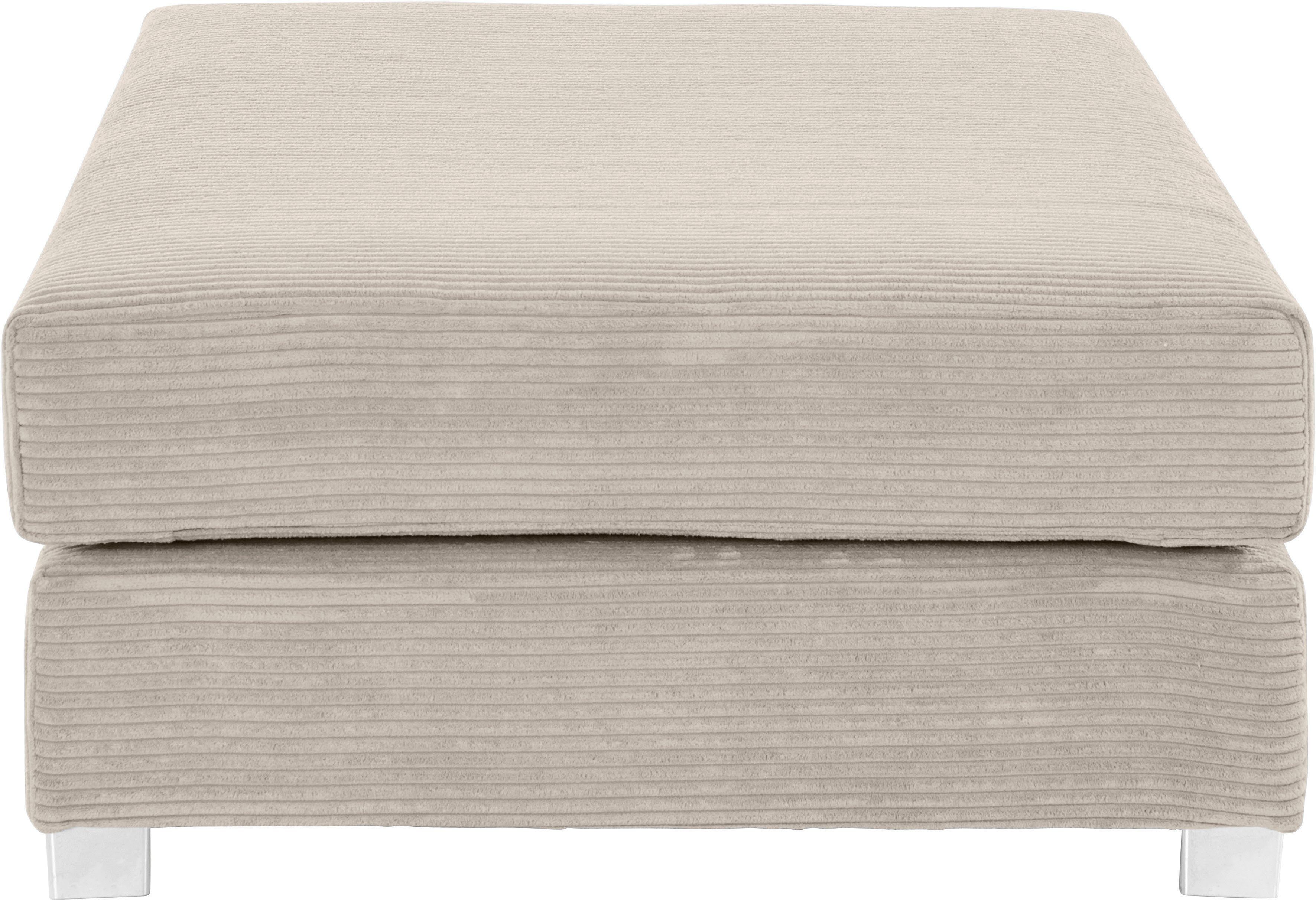 Home affaire Hocker VASCO inclusief comfortabele binnenvering, vrij plaatsbaar