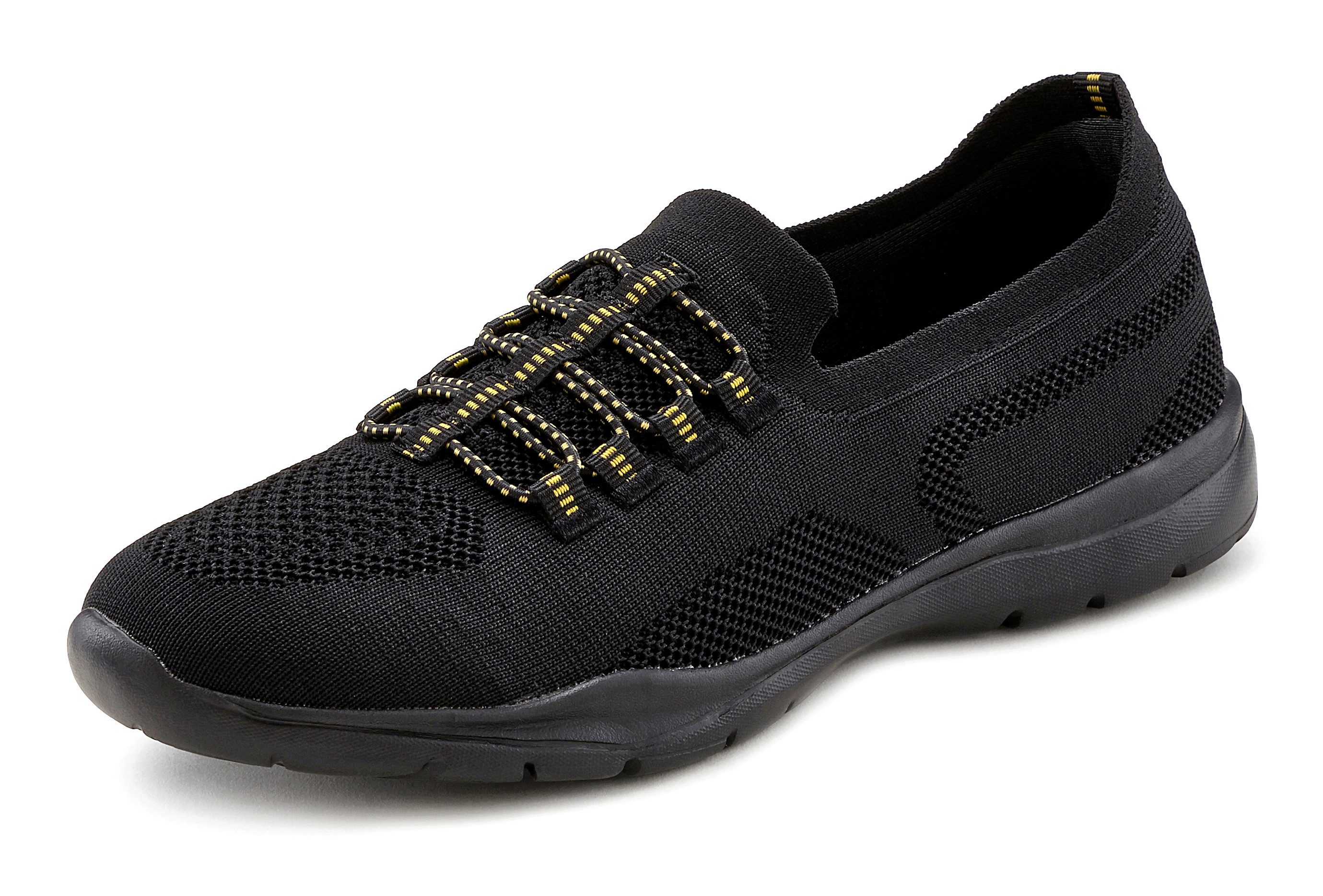 Lascana Sneakers Slippers, lage schoenen, om in te schieten, licht meshmateriaal VEGAN