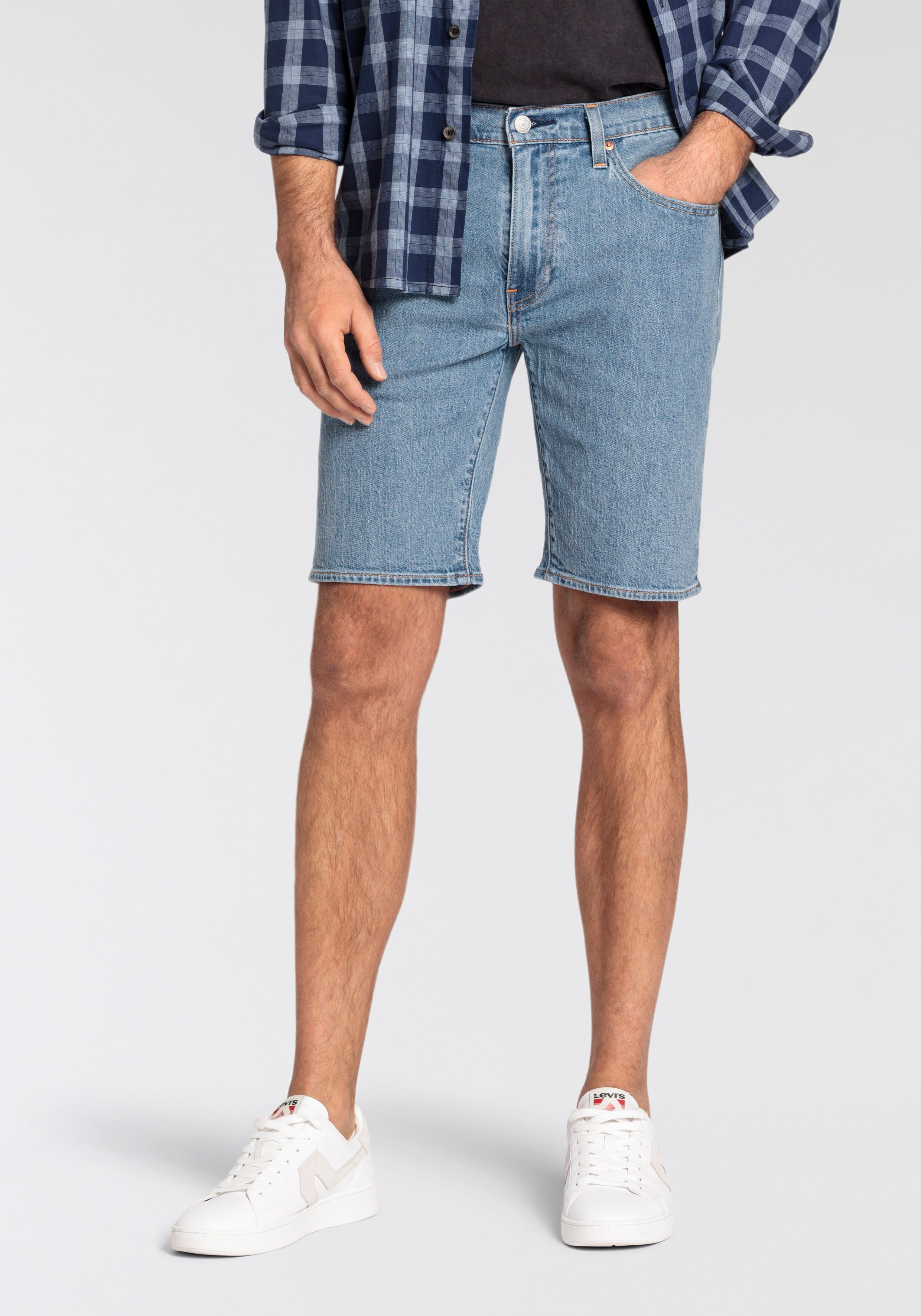 Levi's Jeansshort 405 heren jeans maat 29 blauw