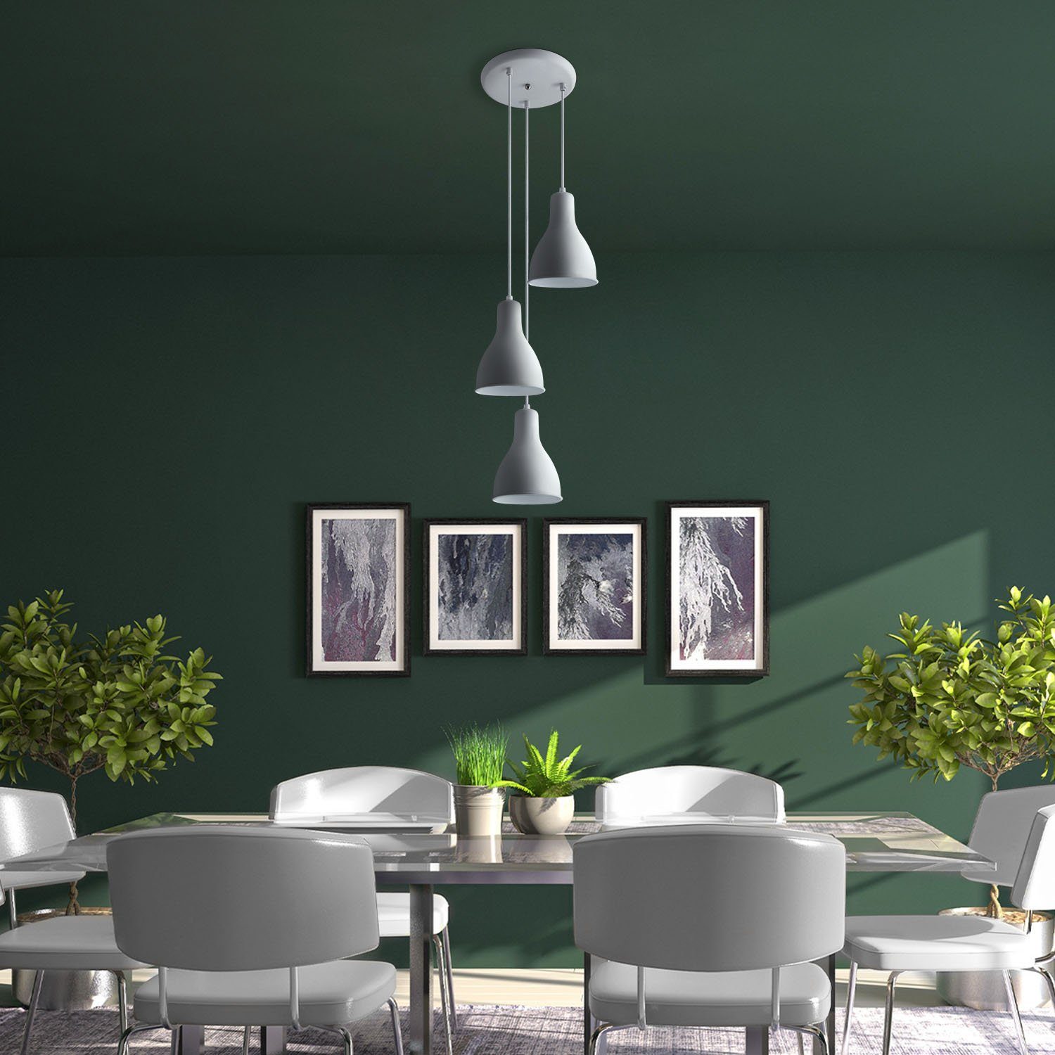 Paco Home Hanglamp Charlie Hanglamp eetkamer keukenlamp hangend Eettafellamp E27