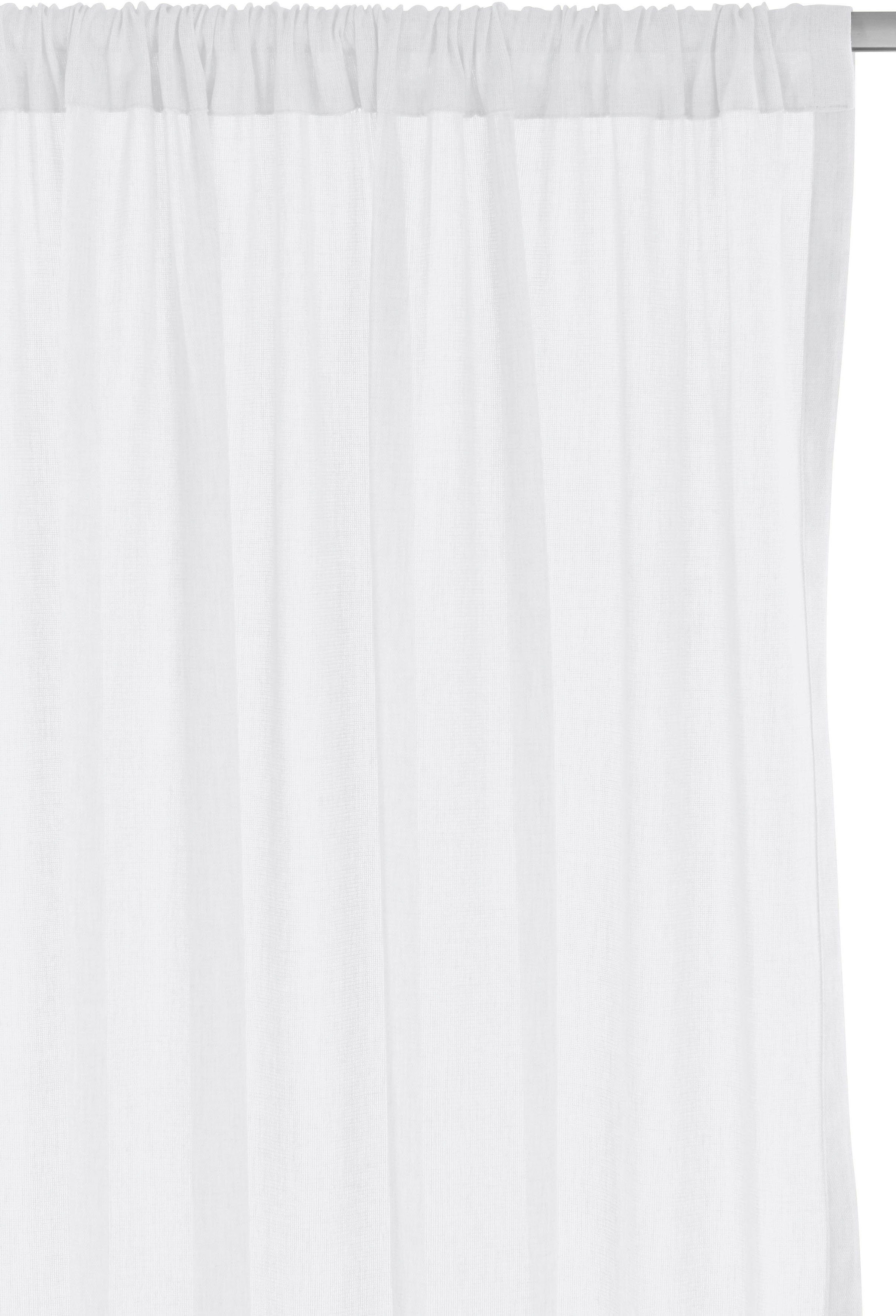 LeGer Home by Lena Gercke Gordijn Lanea Linnenlook, 1 sjaal, verschillende maten (1 stuk)