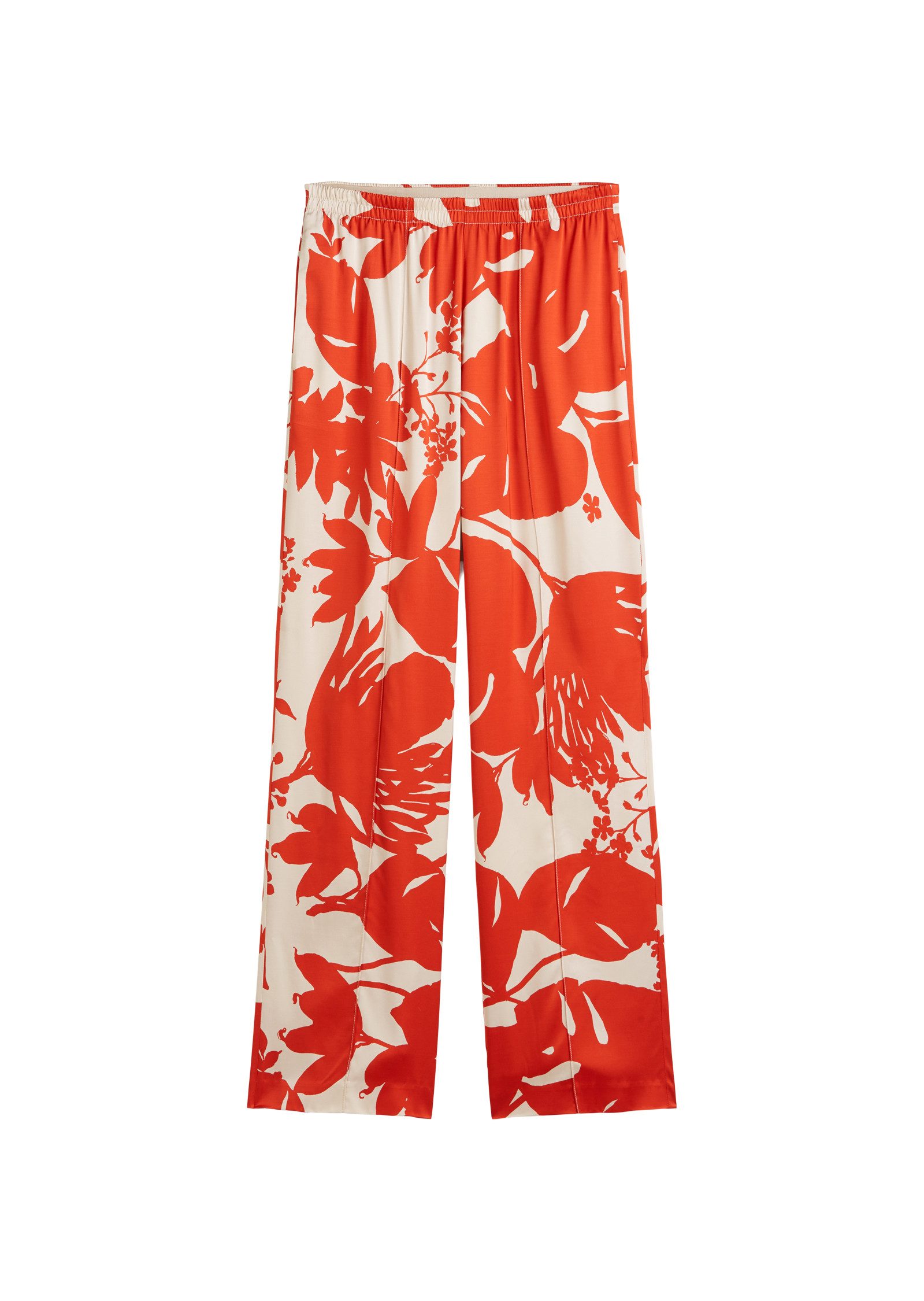 Marc O'Polo Stoffen broek Met all-over print, glad en glanzend oppervlak