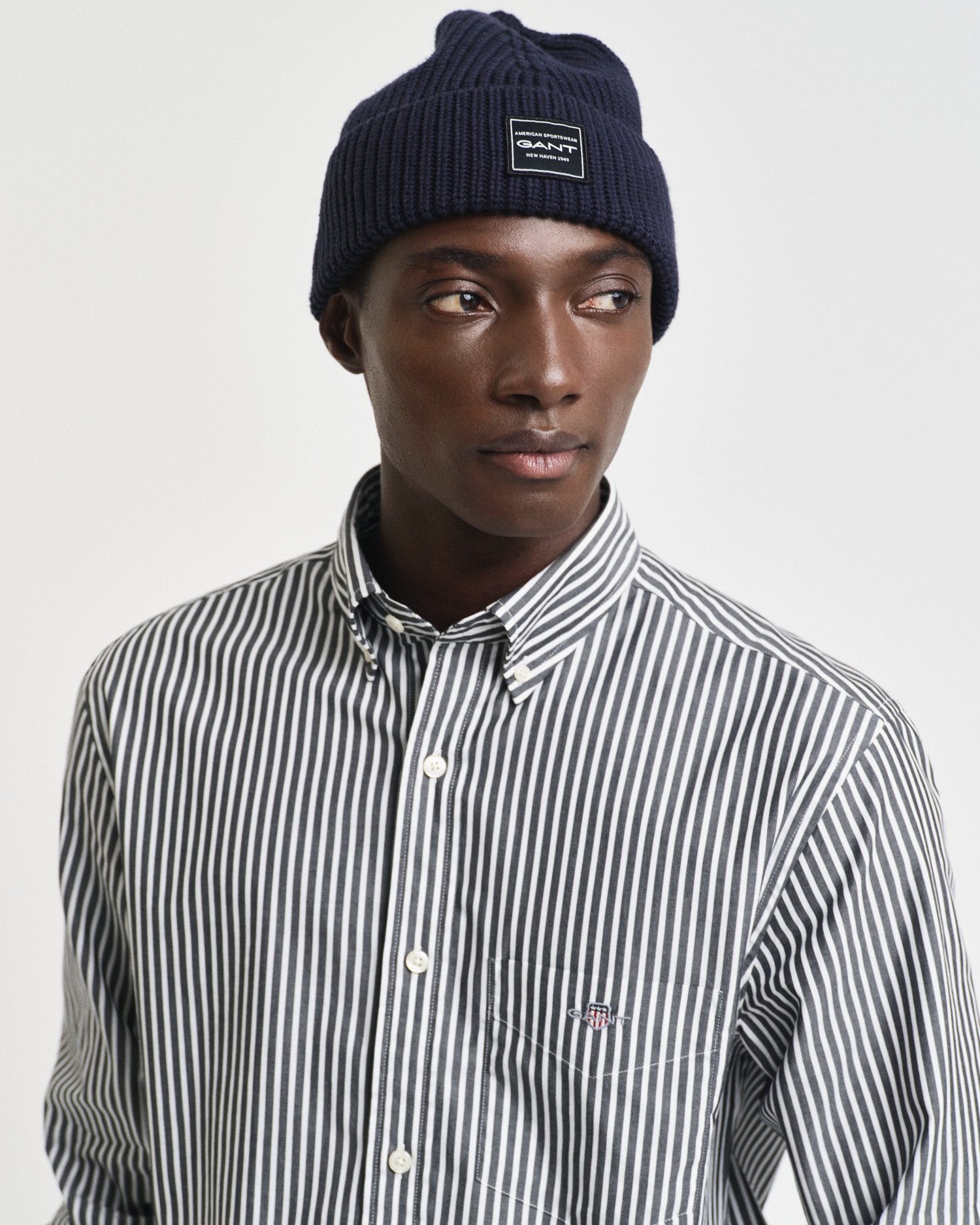 Gant Overhemd met lange mouwen REG POPLIN STRIPE SHIRT