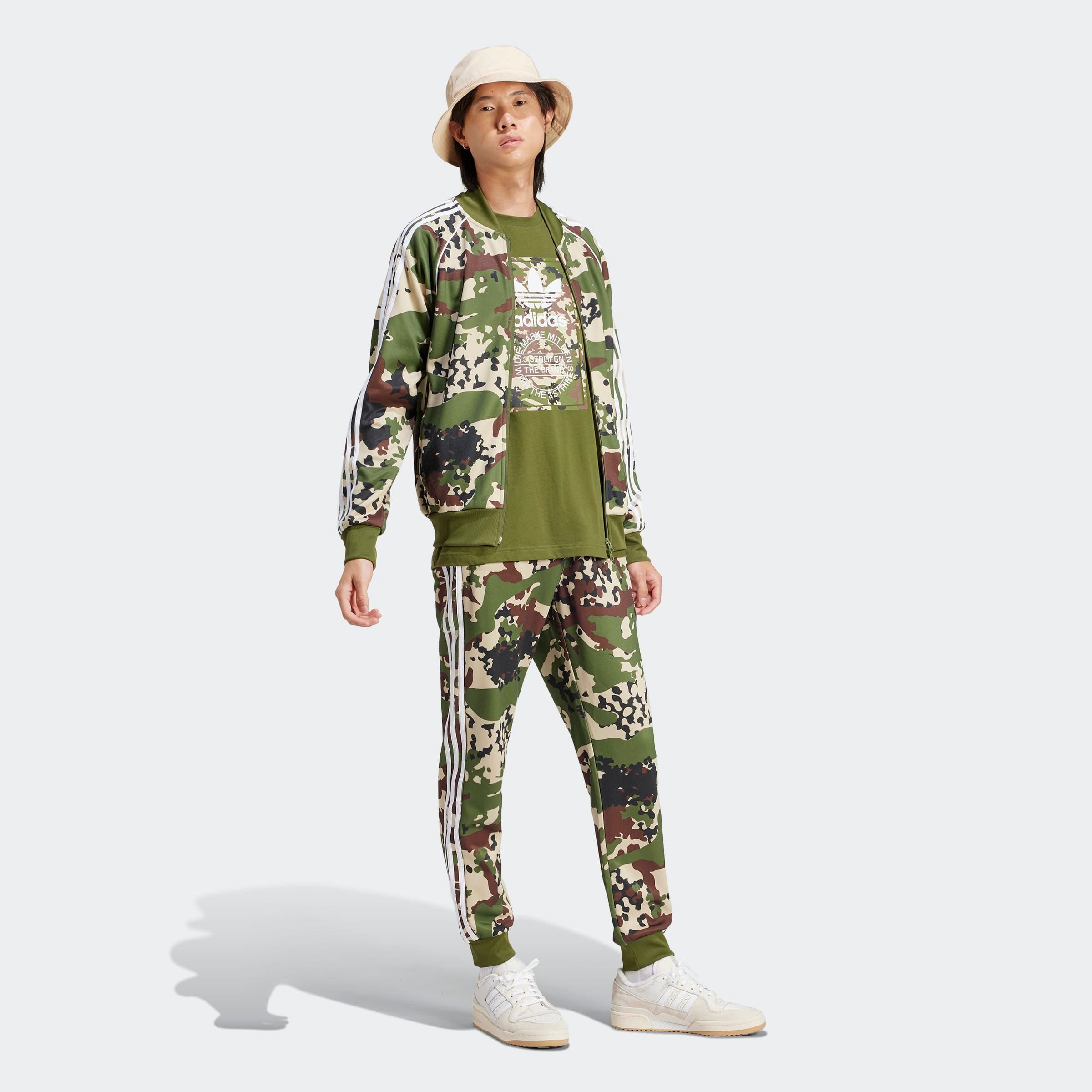 adidas Originals T-shirt CAMO TONGUE TEE