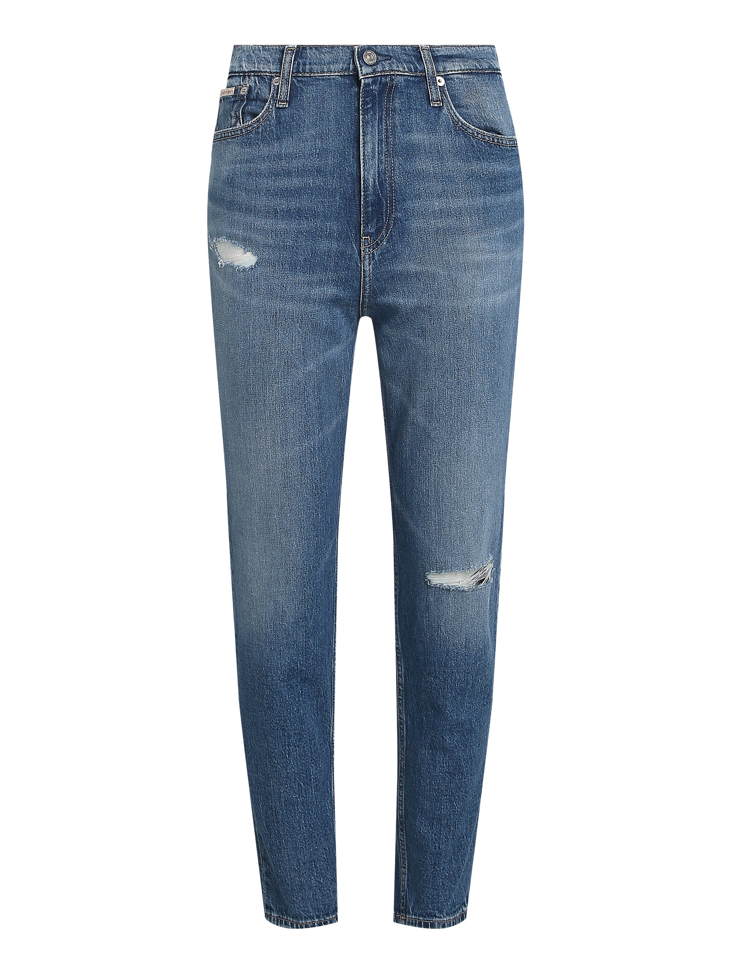 Calvin Klein Mom jeans MOM JEAN met scheuren