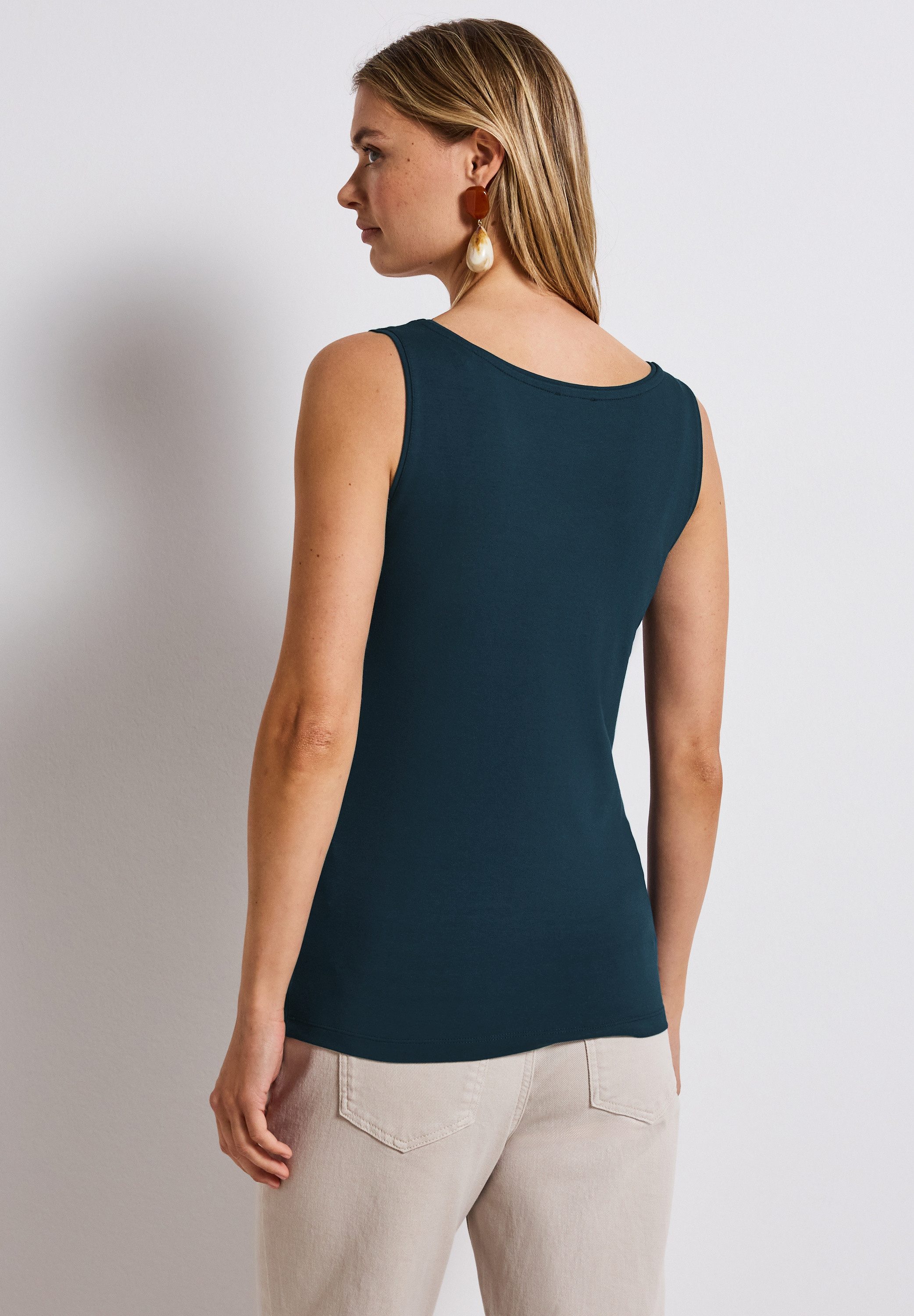STREET ONE Tanktop ANNI met stretchaandeel