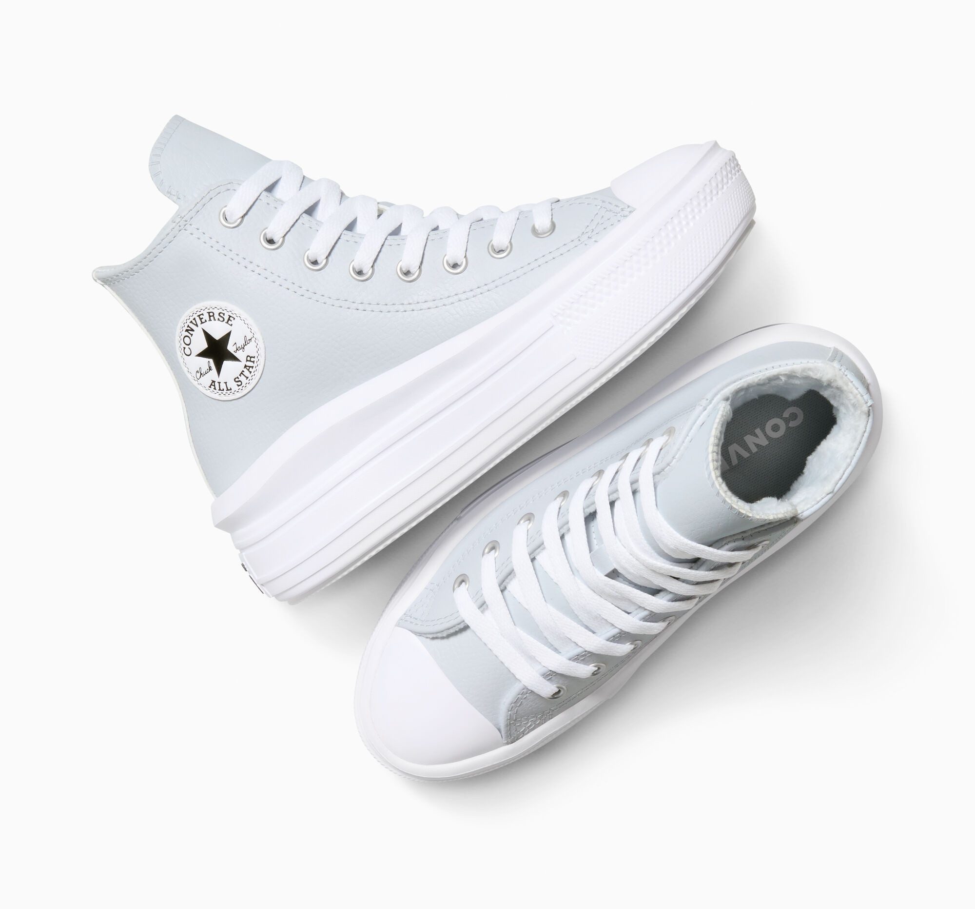 Converse Sneakerboots CHUCK TAYLOR ALL STAR MOVE Winterlaarzen, veterschoenen, sneakers, gevoerd