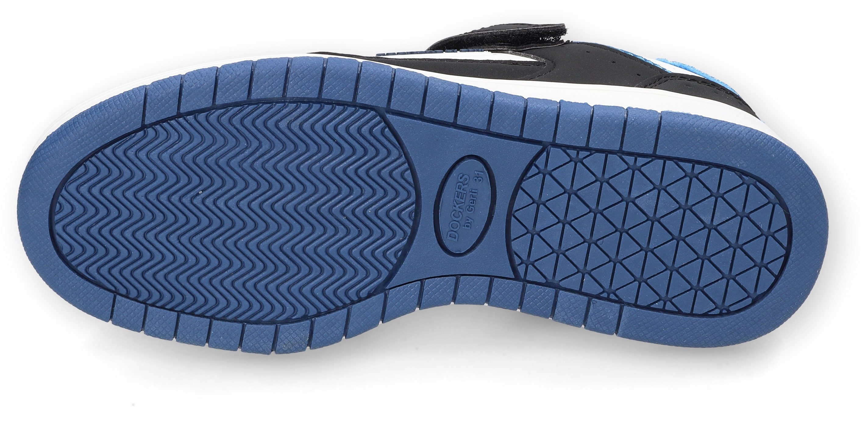 Dockers by Gerli Sneakers , slip-on sneaker, klittenbandschoen, vrijetijdsschoen met elastische band en klittenband