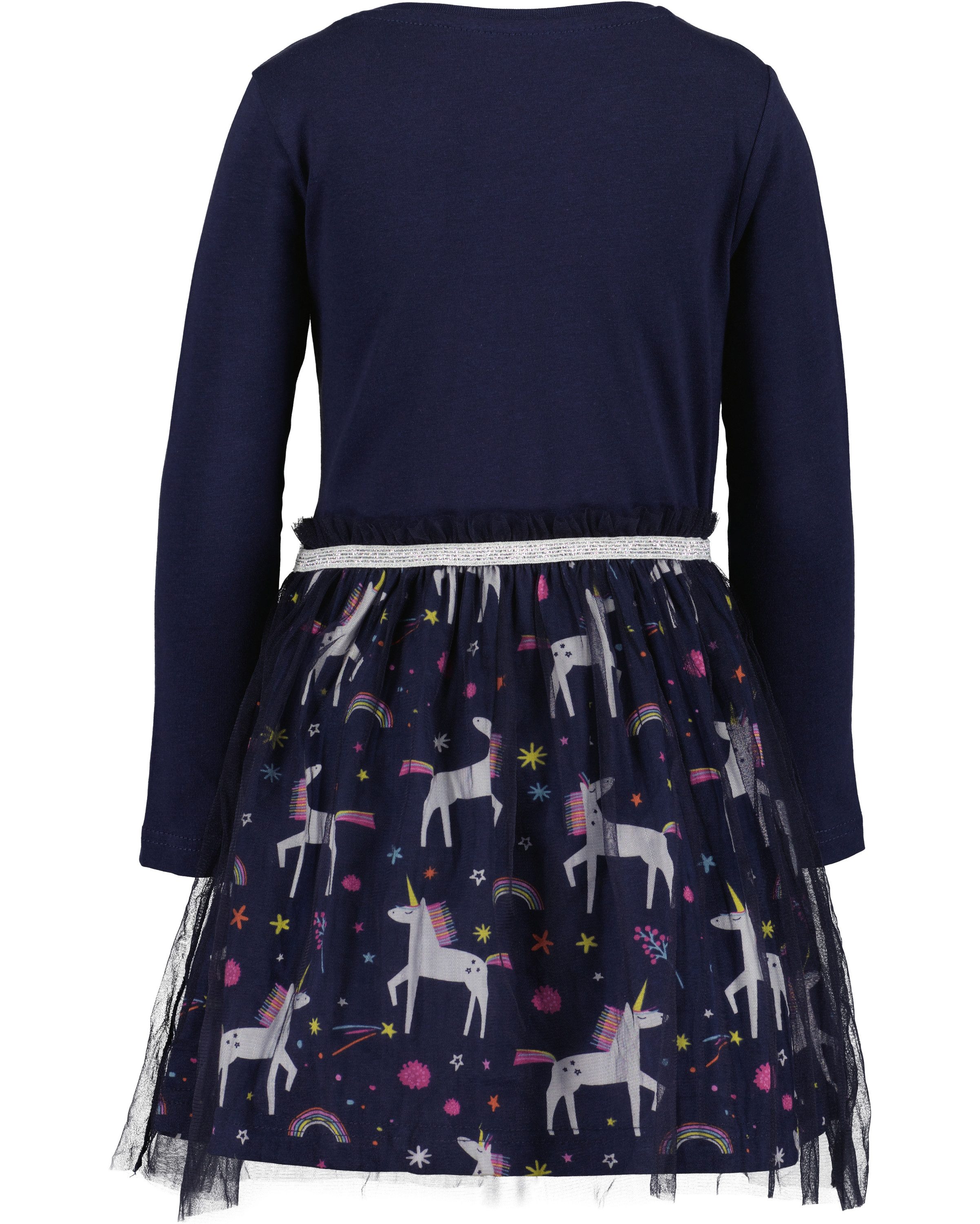 Blue Seven Jerseyjurk Blue Seven jurk met tule rok
