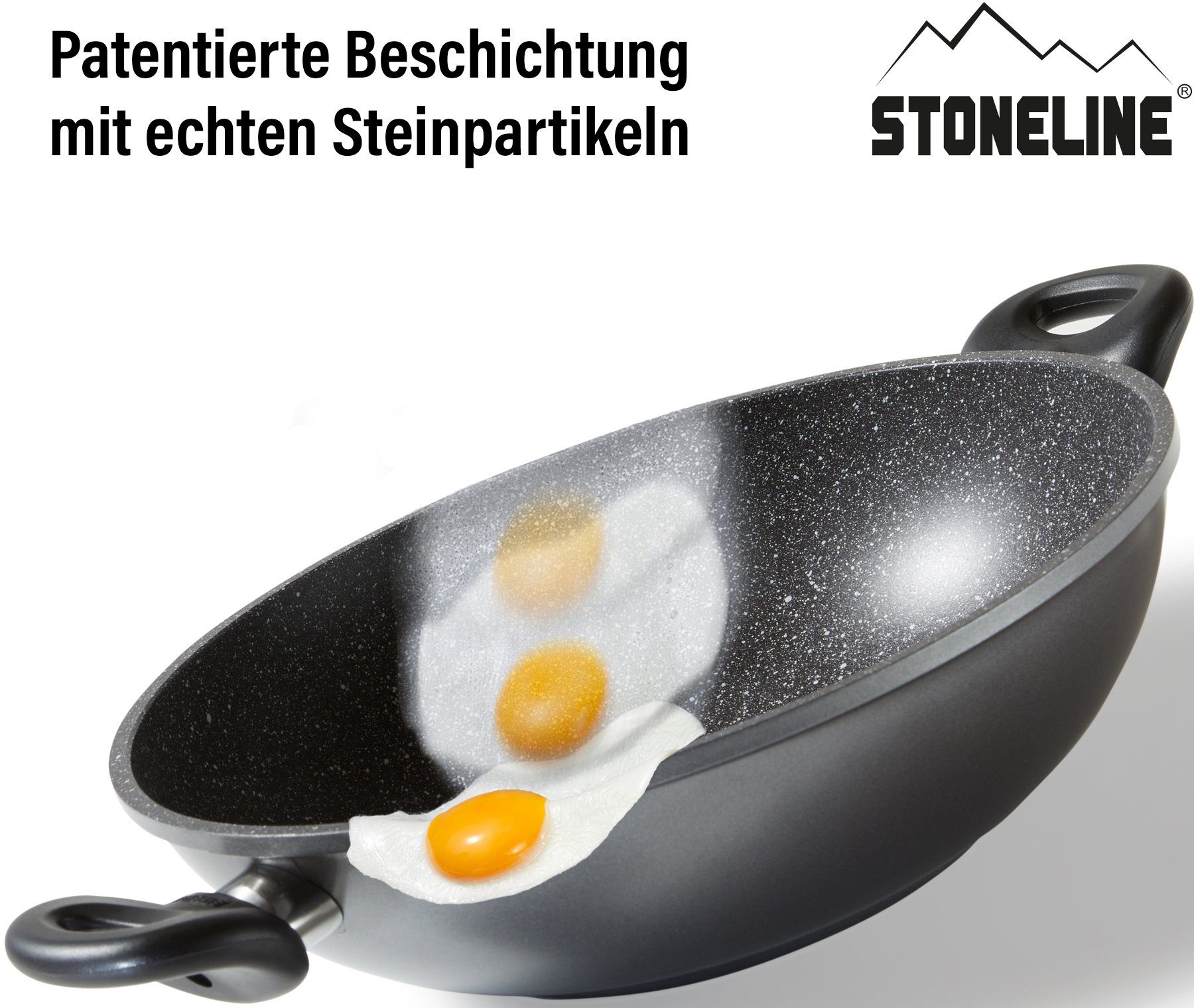 STONELINE Wok Ø 28 cm, inductie