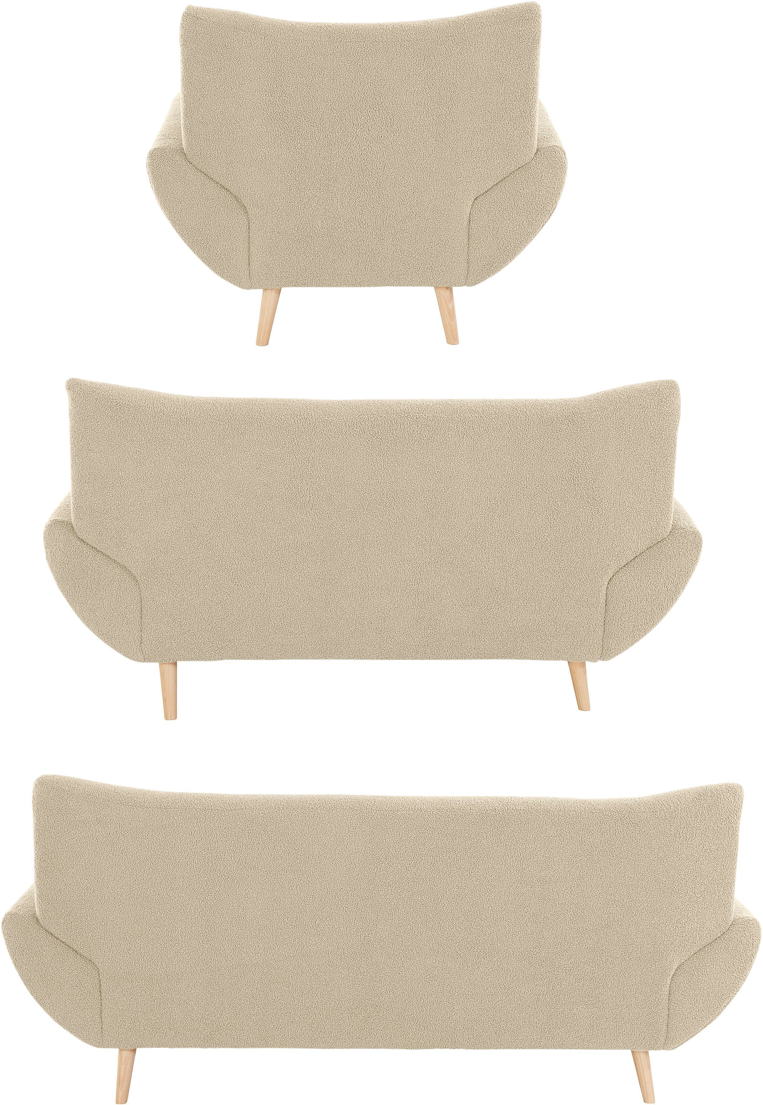 Home affaire Zithoek BASTA Comfortabele golfvering (3-delig)