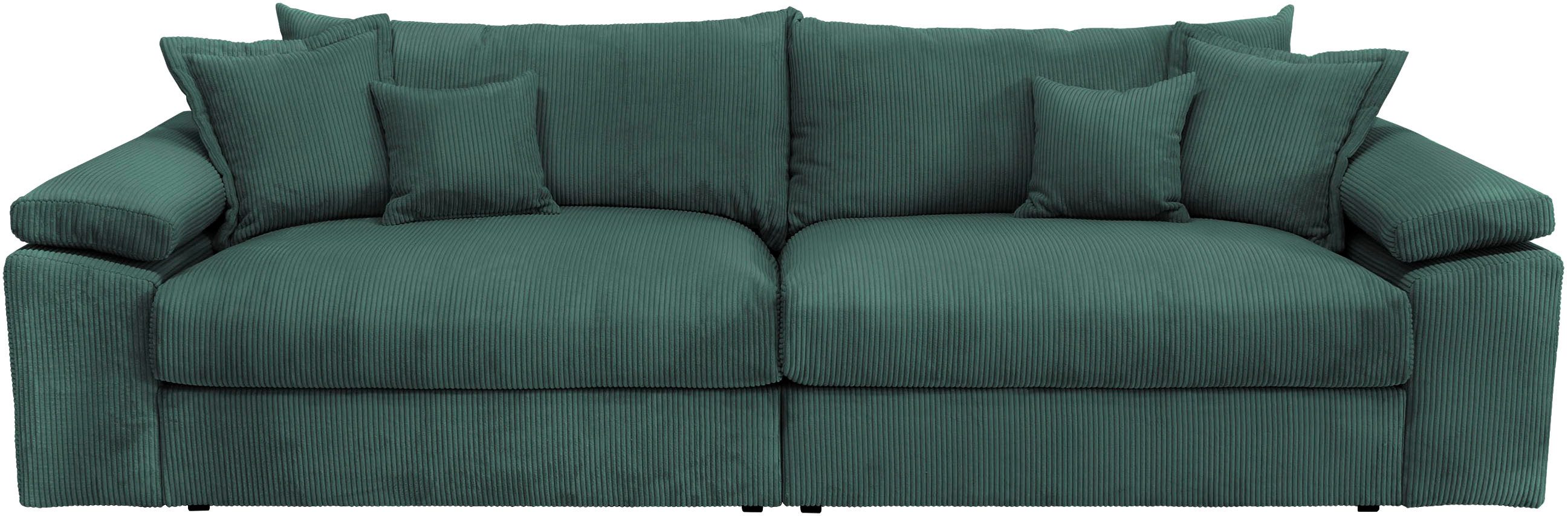 Home affaire Megabank Soft&Cosy XXL - breedte 303 cm Mega-bank, in corduroy, met binnenvering
