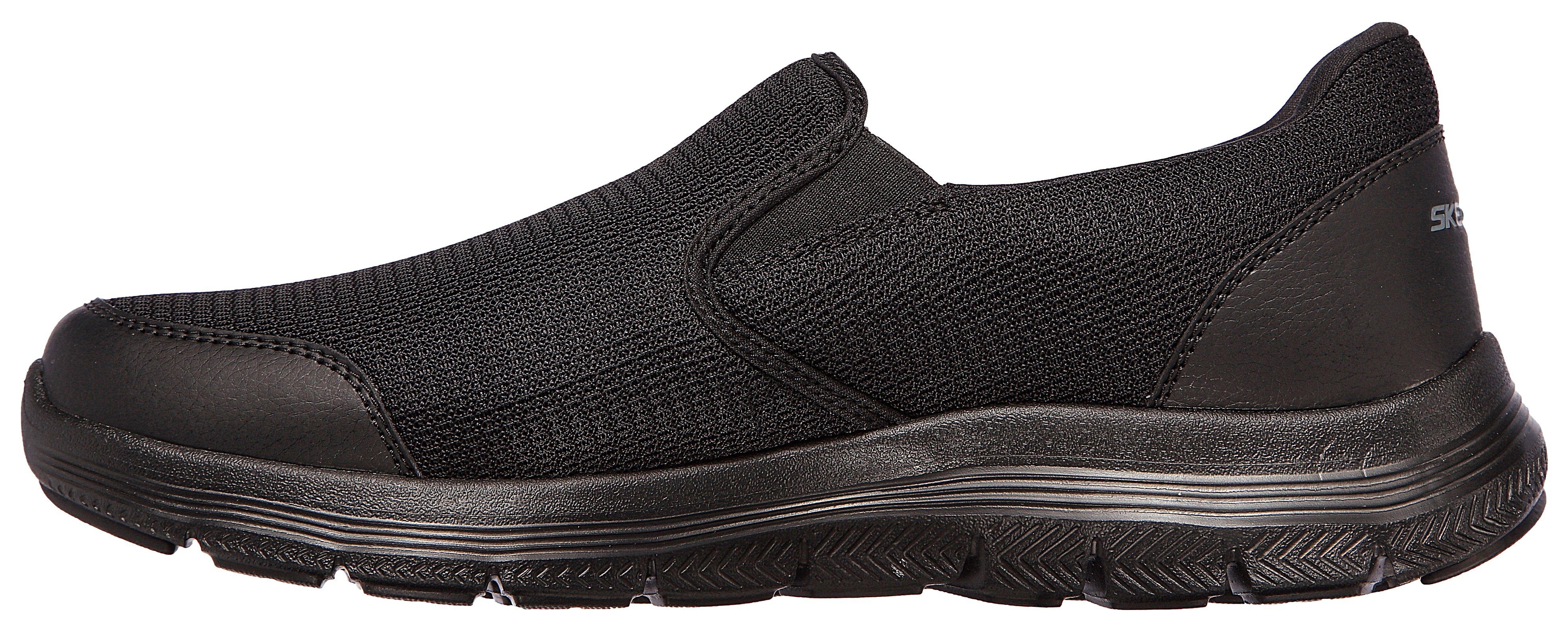 Skechers Slip-on sneakers FLEX ADVANTAGE 4.0 Slipper, slip-on schoen, comfortschoen met air cooled memory foam