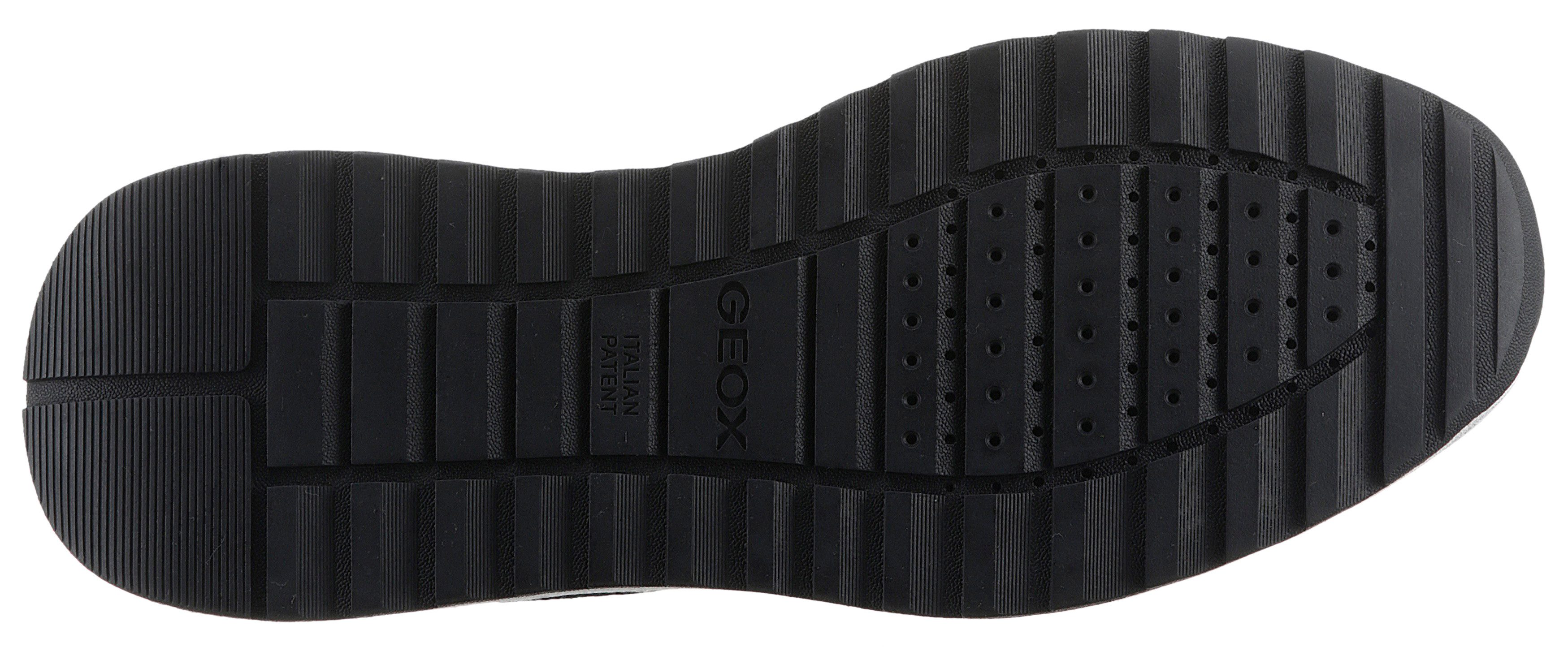 Geox Sneakers U MOLVENO A Vrijetijdsschoen, lage schoen, veterschoen met plateauzool