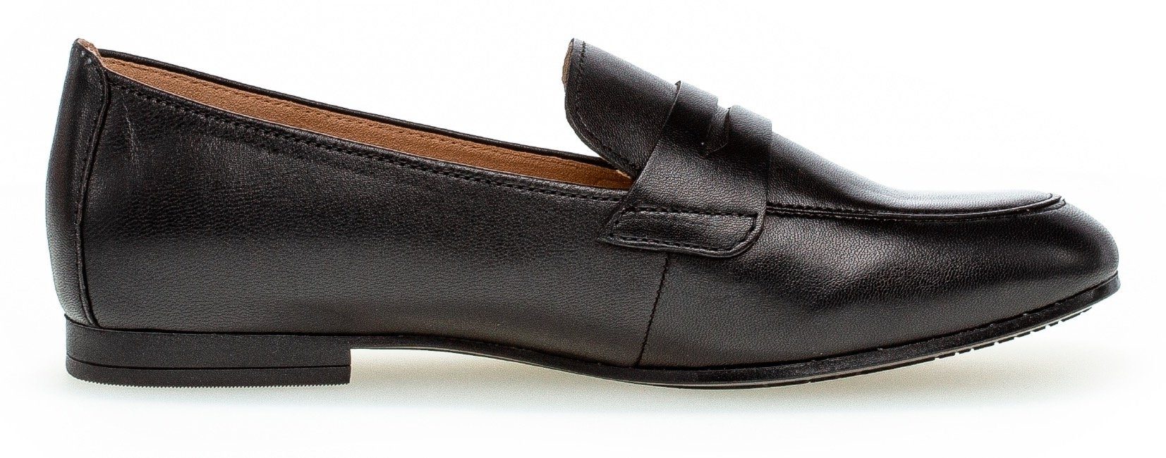 Gabor Loafers Slipper, business schoen met versierband en blokhak