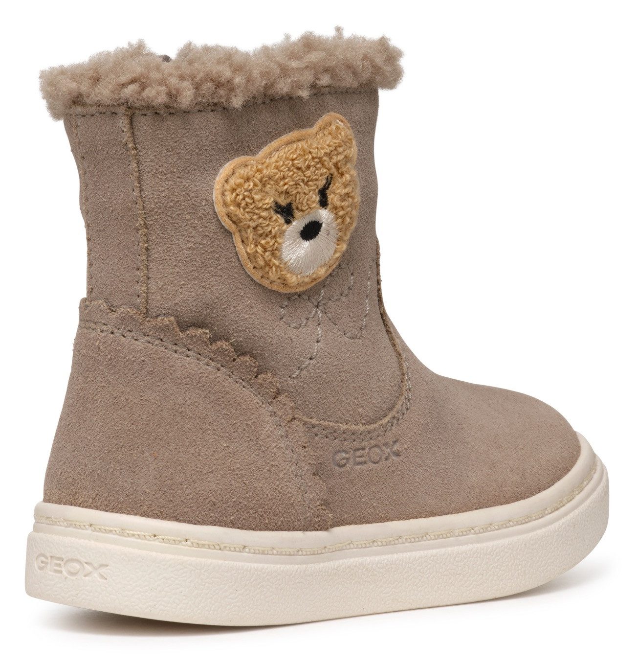 Geox Winterlaarzen B NASHIK GIRL A Klittenbandlaarzen, babylaarzen winterlaarzen met schattige patch