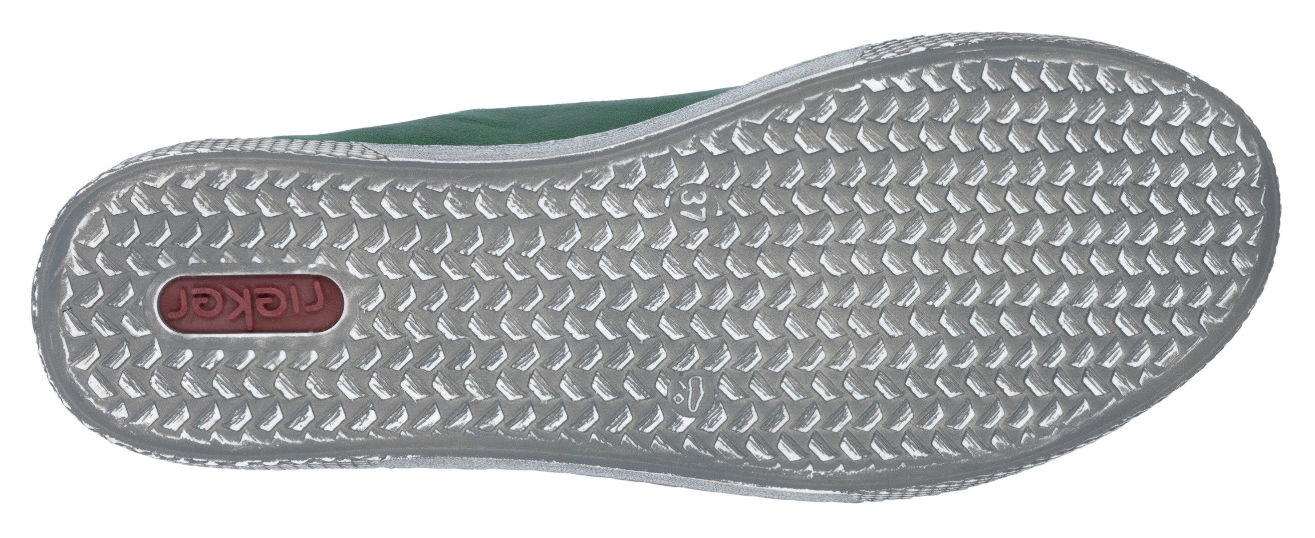 Rieker Hoge veterschoenen , veterschoen, casual laarzen met rits aan de buitenkant