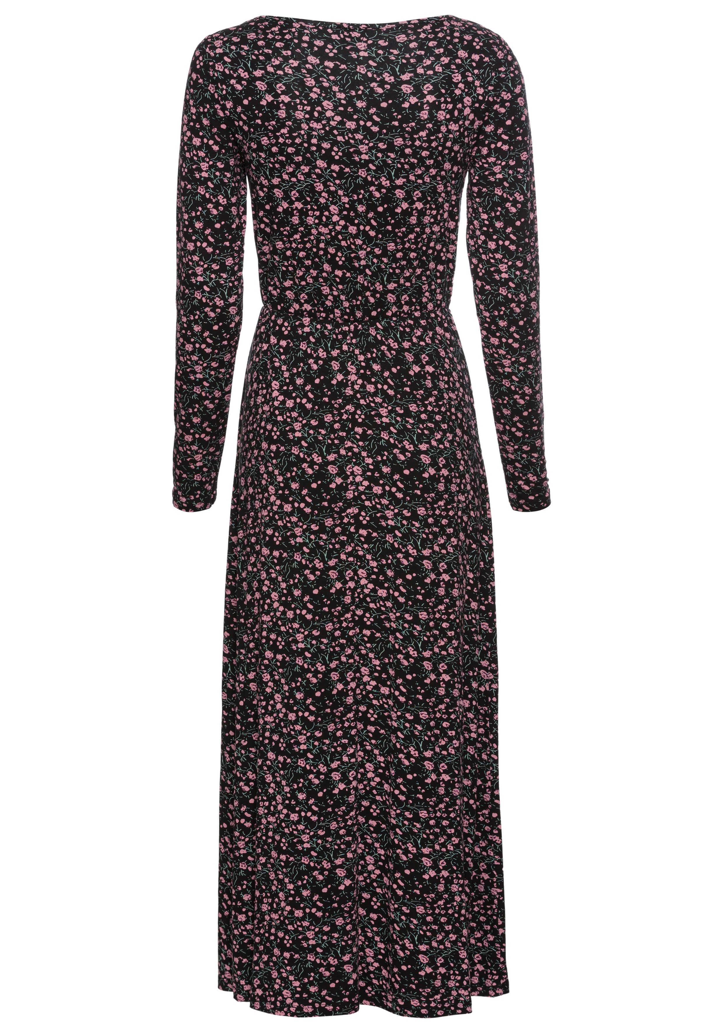 Laura Scott Jerseyjurk in modieuze midilengte