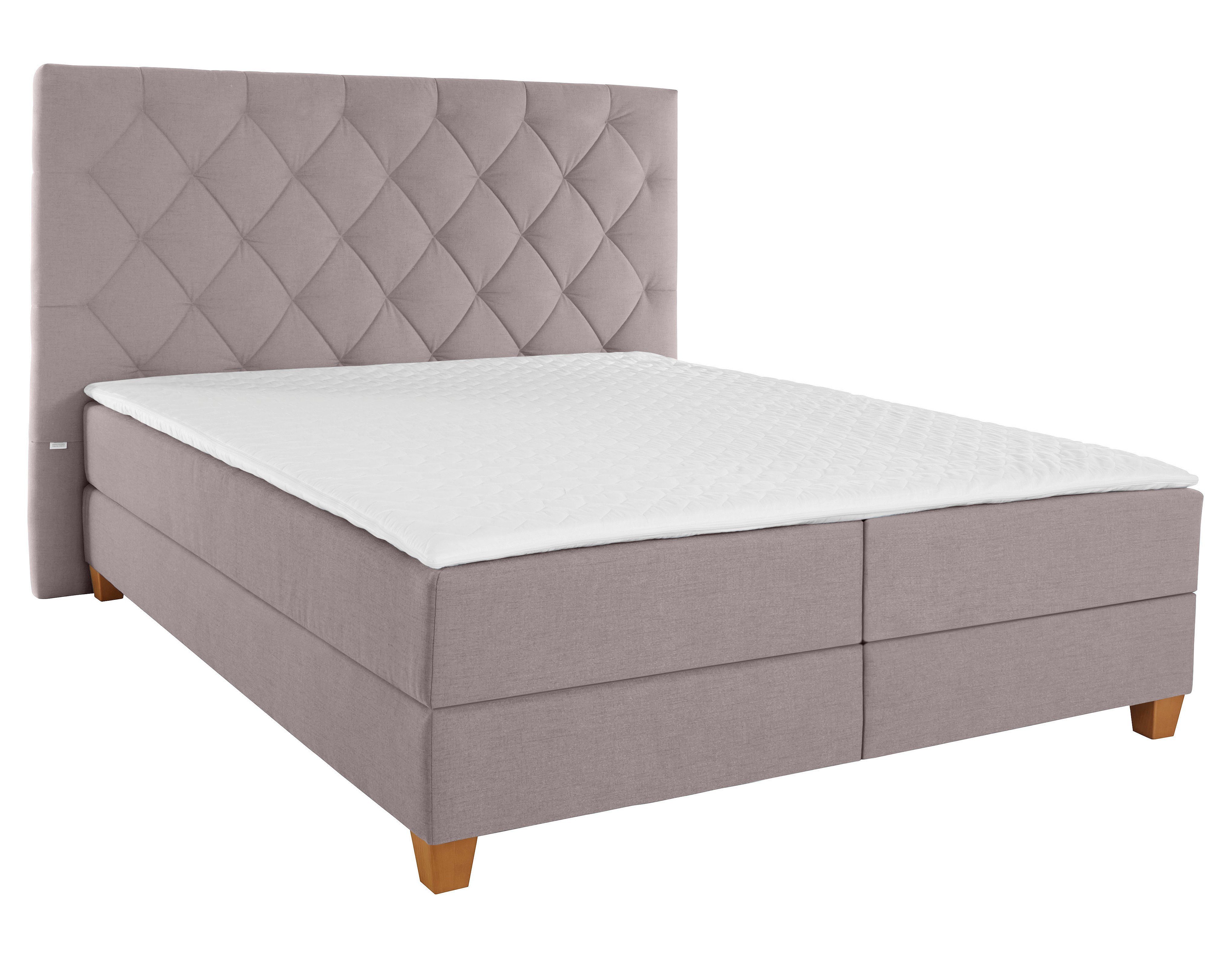 Guido Maria Kretschmer Home&Living Boxspring Harmones hoog in 3 breedten, hardheid ook gemengd met elk 1 matras in h2 en h3