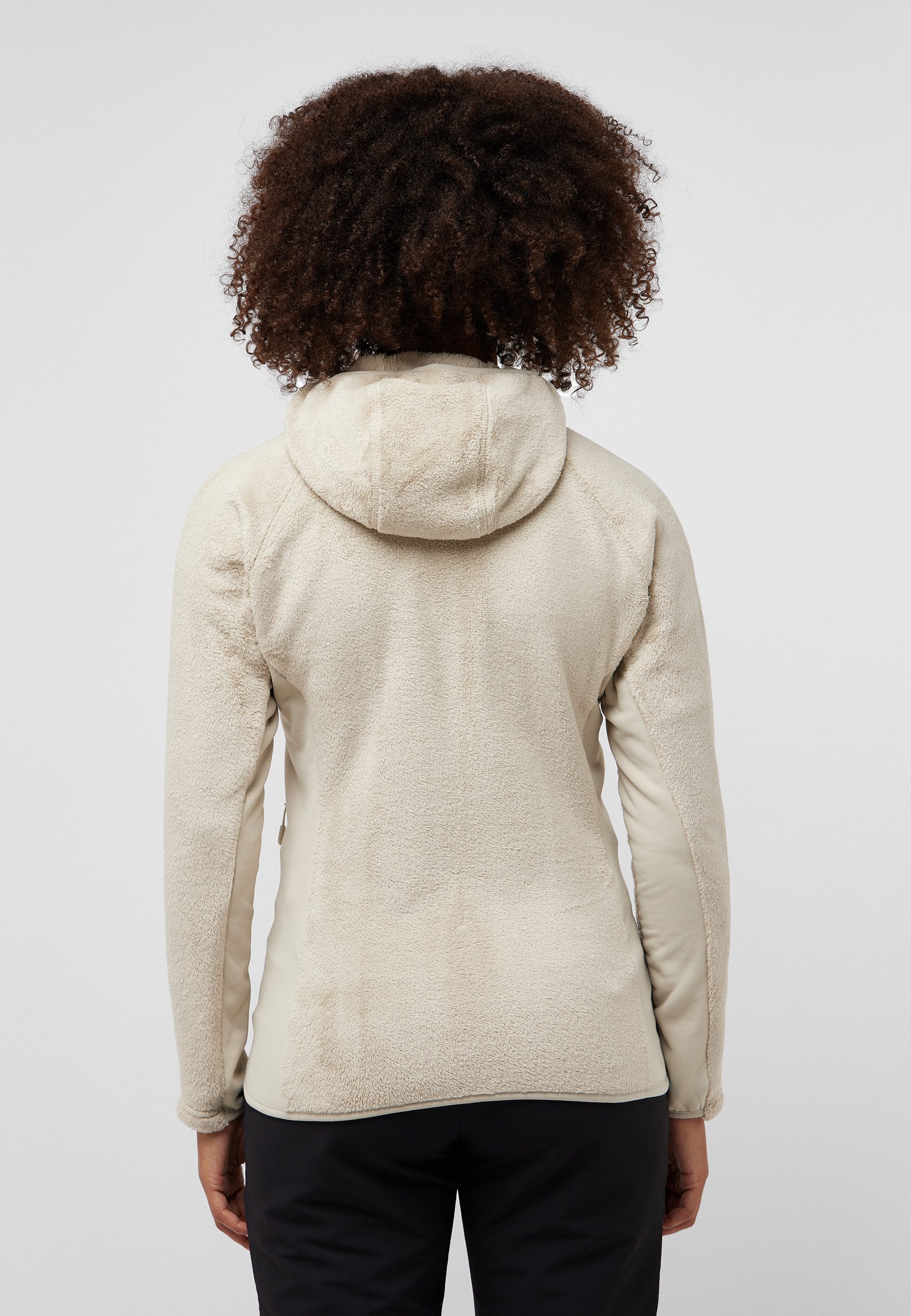 Jack Wolfskin Fleecejack ROTWAND HOODED FZ W