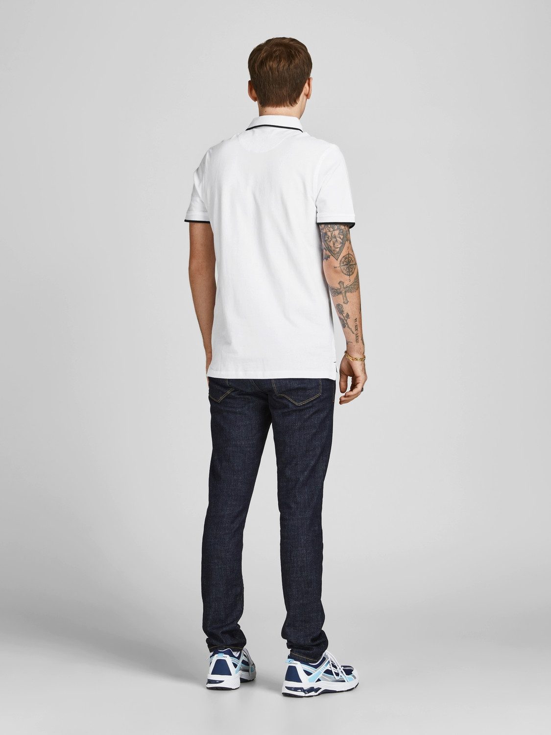 Jack & Jones Poloshirt JJEPAULOS POLO SS 2PK MP NOOS (2-delig, Set van 2)