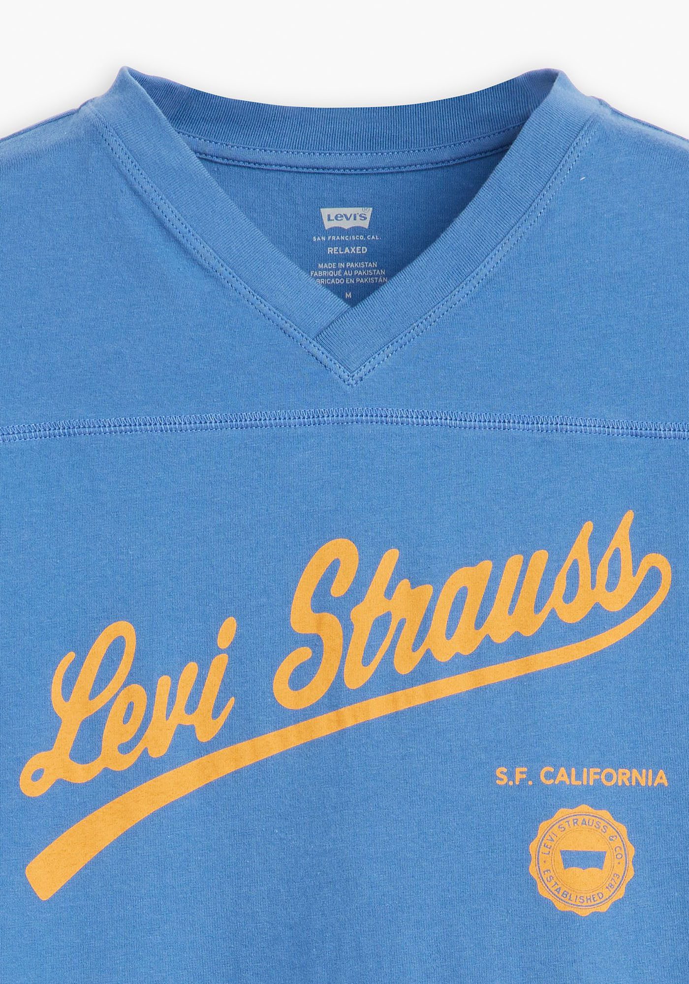 Levi's® Shirt met V-hals GRAPHIC VNECK TEE in een sportieve look