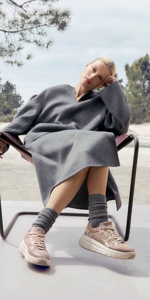 Gabor Sneakers met sleehak Plateau, veterschoen, lage schoen met Best Fitting-uitvoering