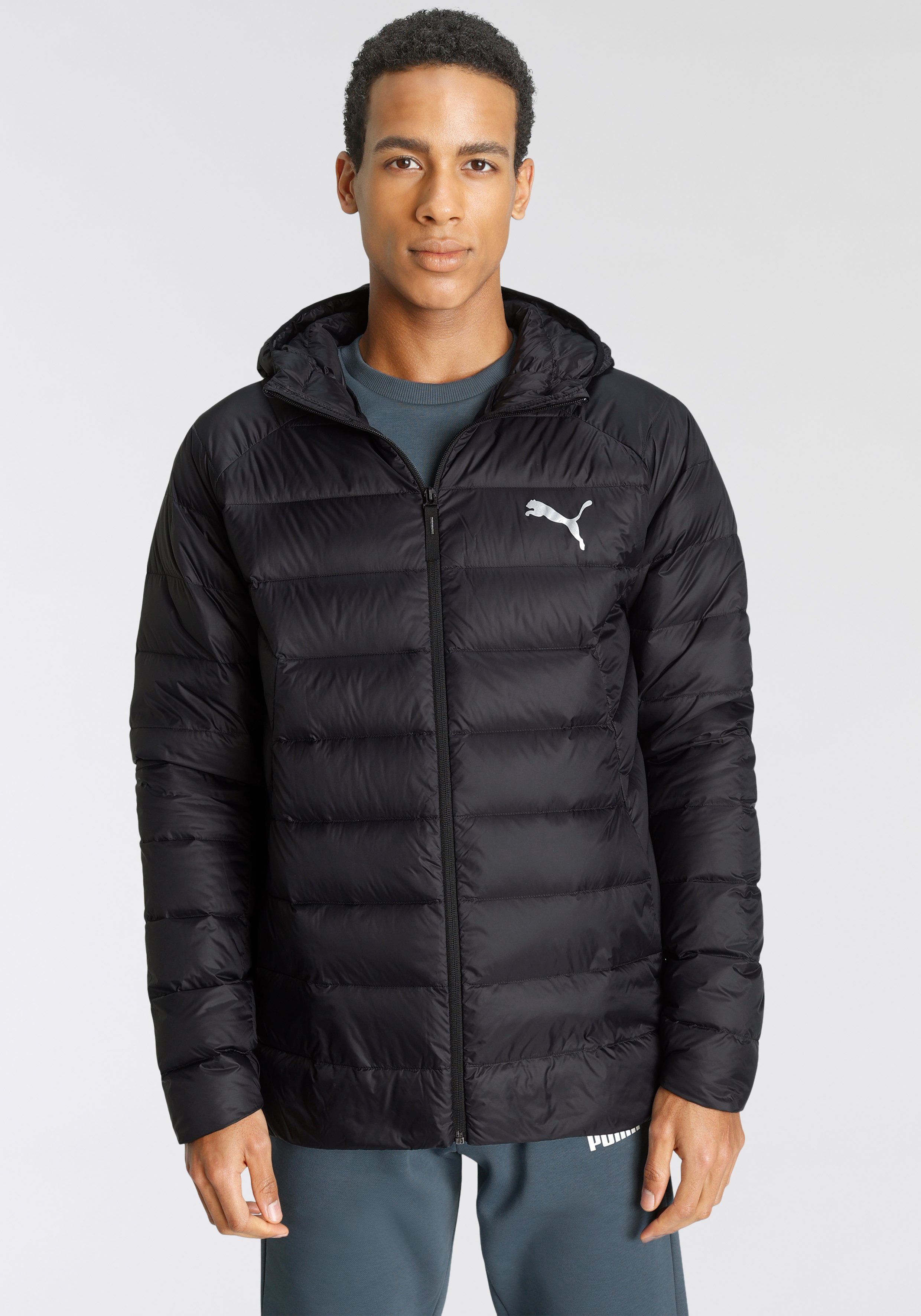 PUMA Donsjack PackLITE Hooded Down Jacket