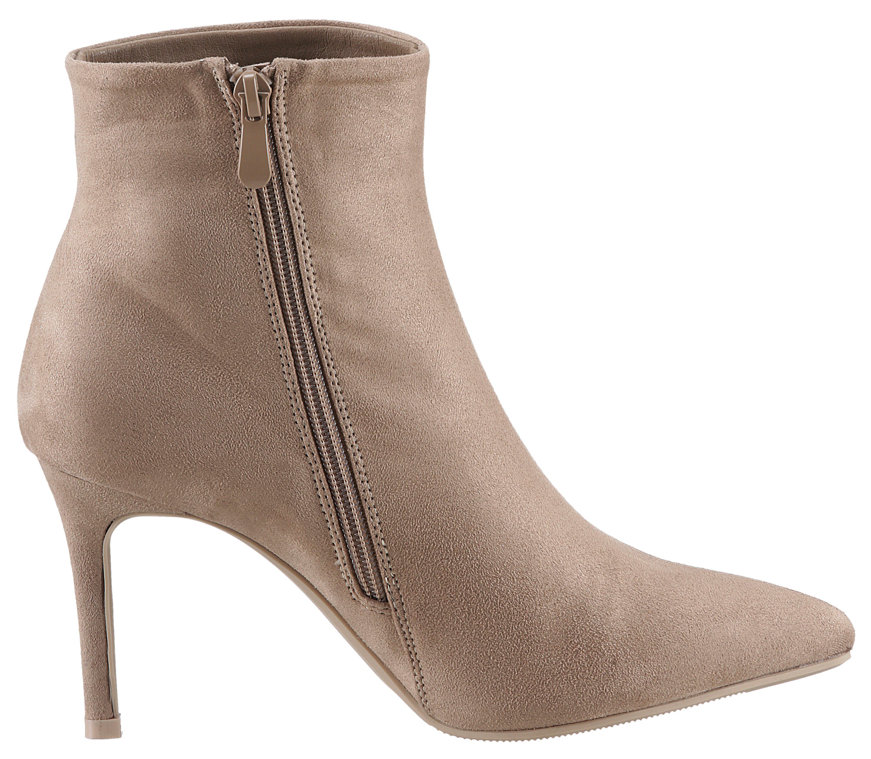 Aniston SHOES Laarsjes ankleboots in spitse vorm - nieuwe collectie