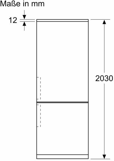 BOSCH Koel-vriescombinatie KGN49VICT