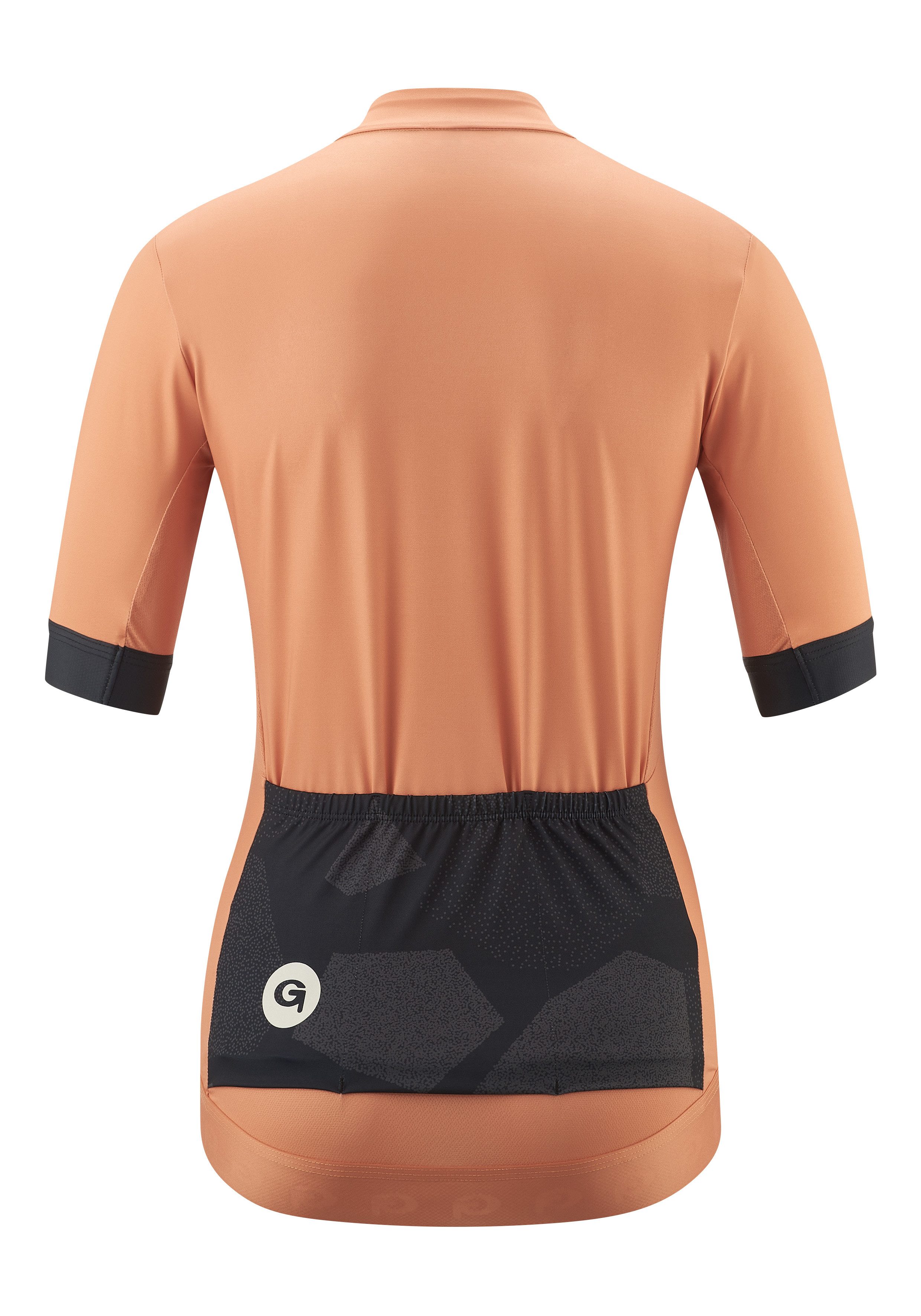 Gonso Fietsshirt PIANA Dames fiets shirt met korte mouwen, ademend fietstricot met achterzak