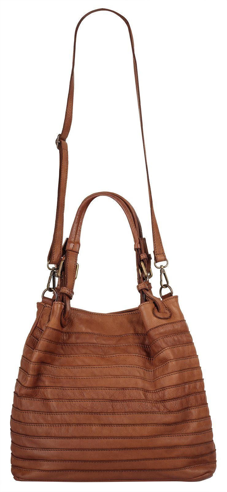 Samantha Look Shopper echt leer, made in italy