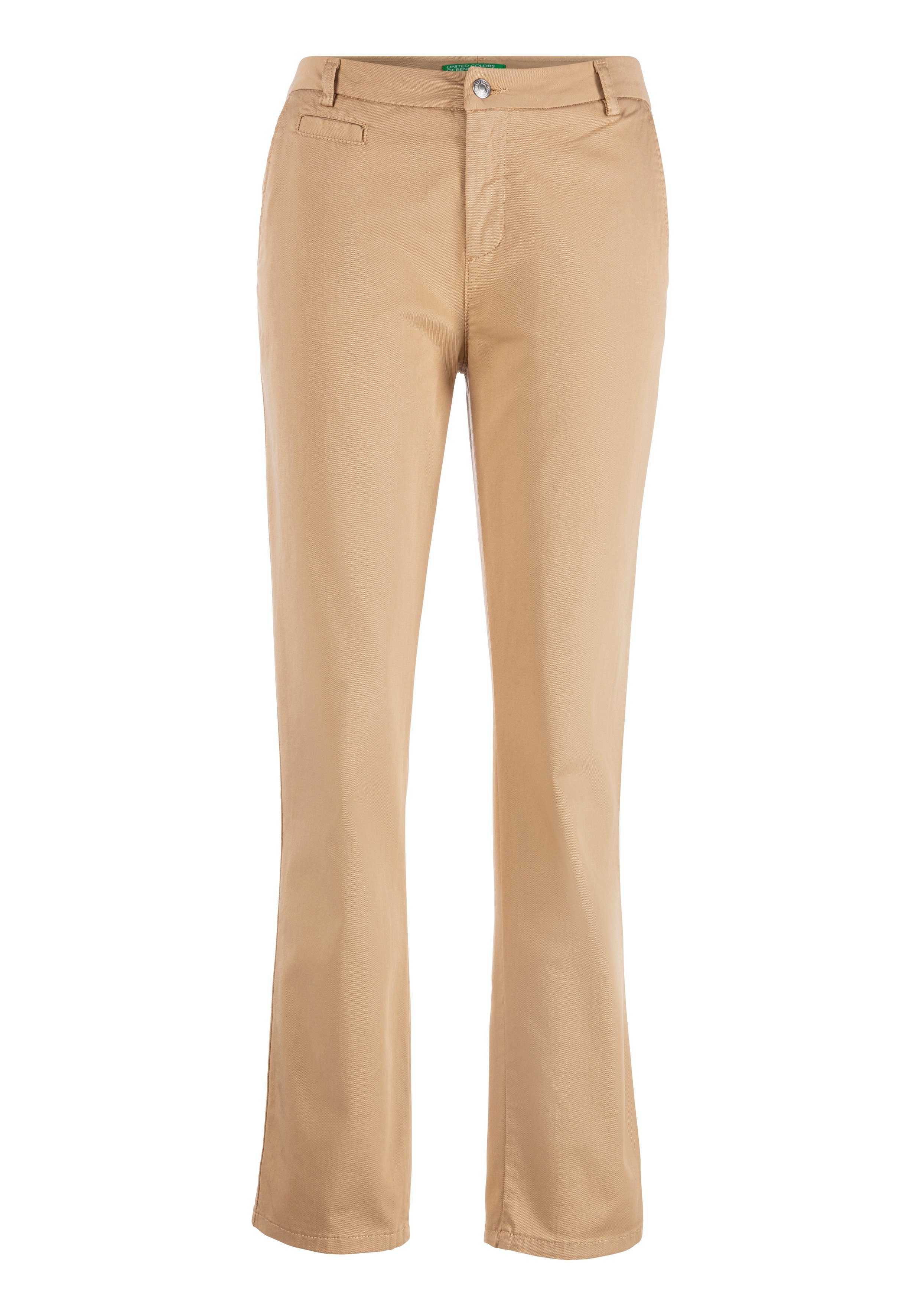 United Colors of Benetton Chino met uitlopende pijpen