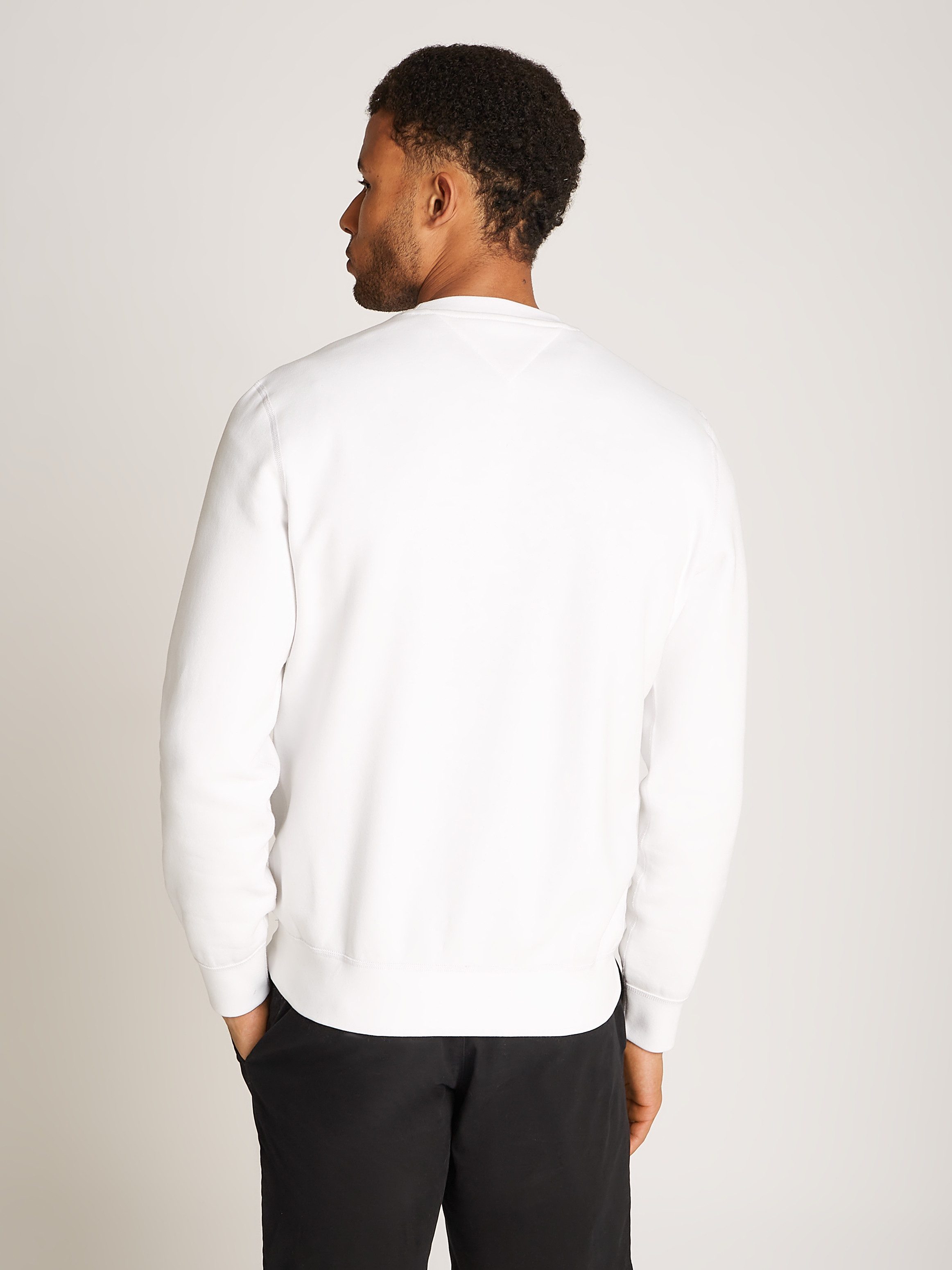 Tommy Hilfiger Sweatshirt ESSENTIAL FLEECE CREWNECK met logoborduursel
