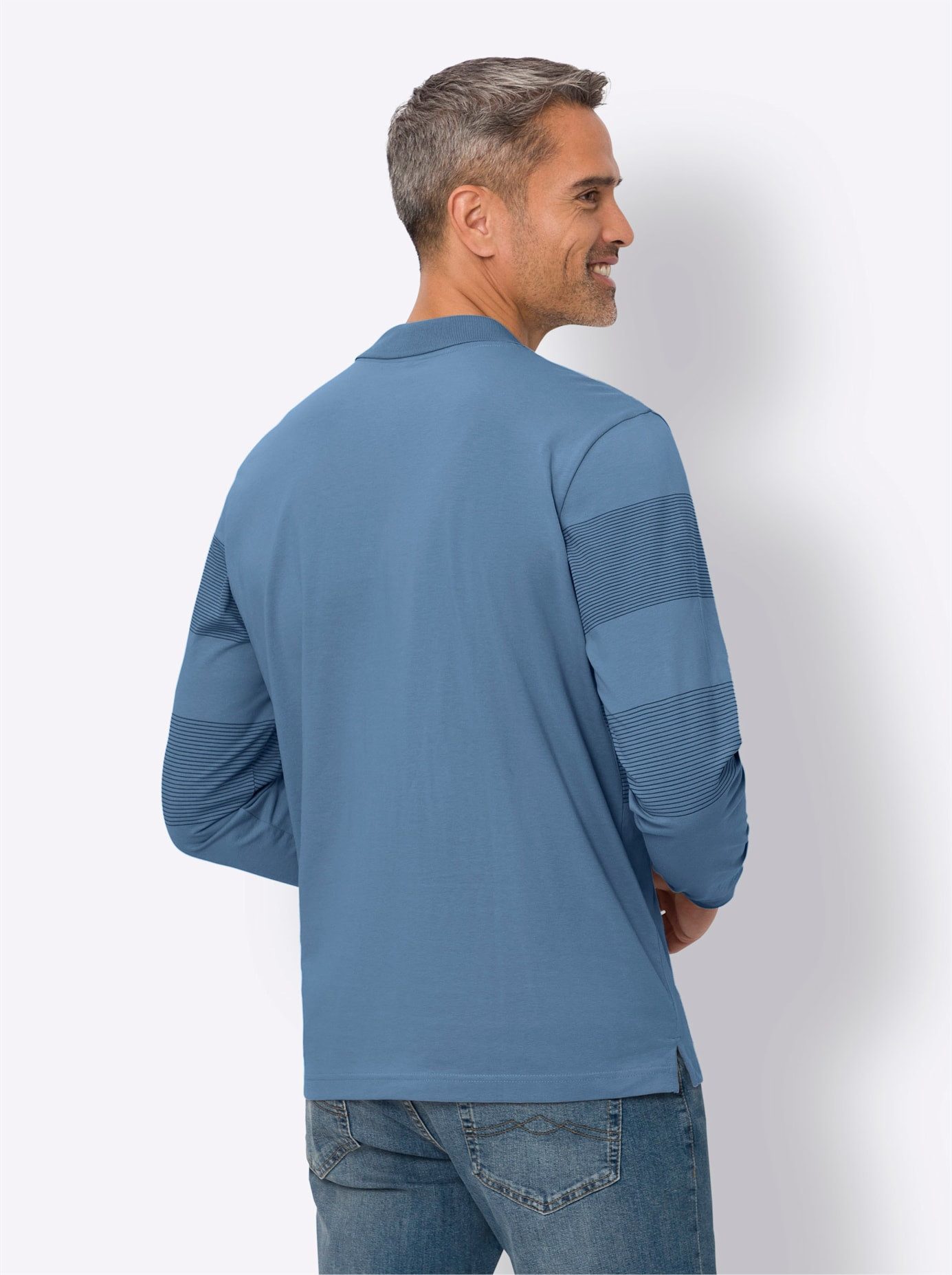 Classic Poloshirt met lange mouwen (1-delig)