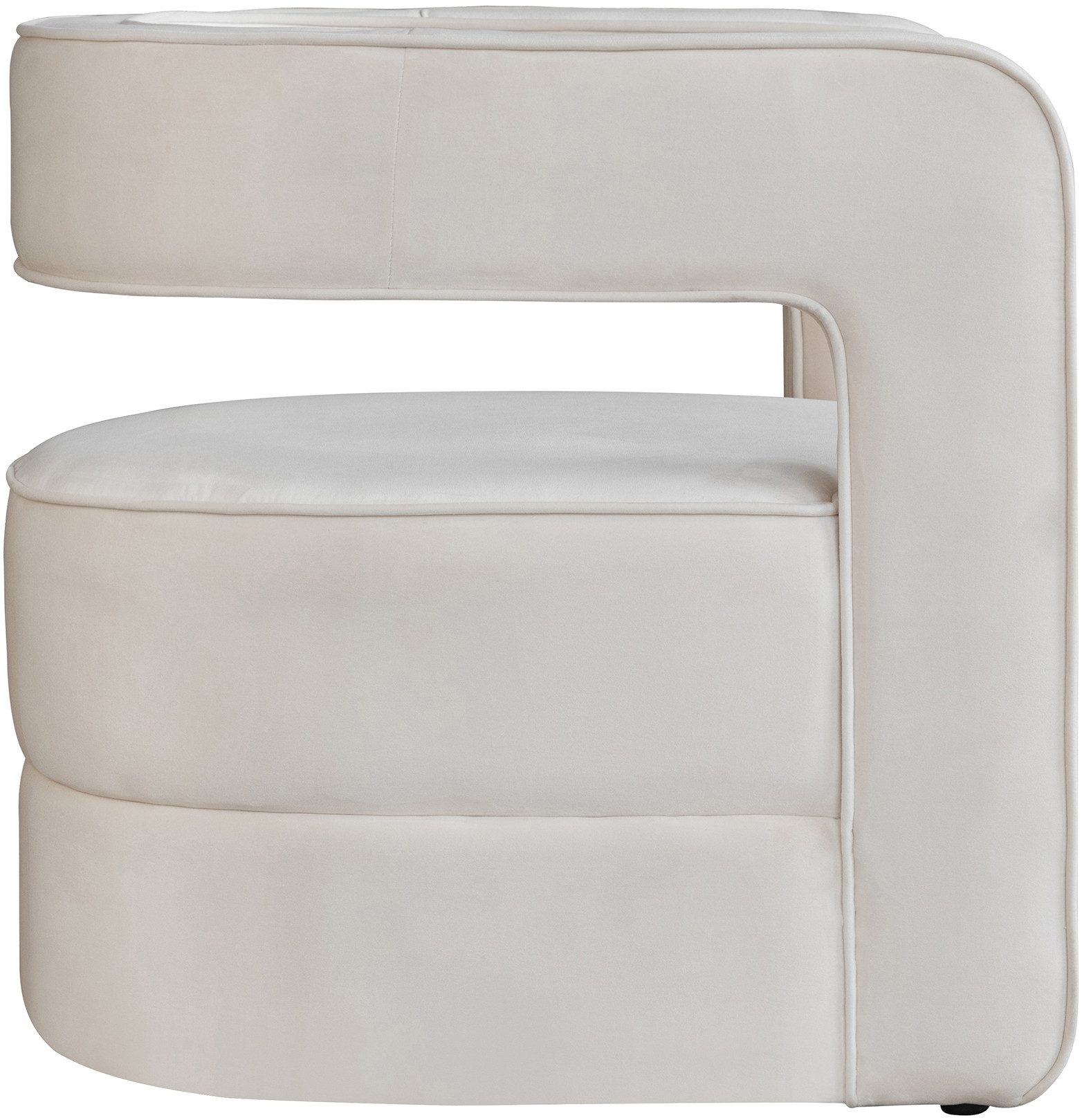 Kayoom Fauteuil Venice 125, moderne cocktailstoel Lounge fauteuil, eye-catcher in de ruimte, bijzondere constructie (1 stuk)