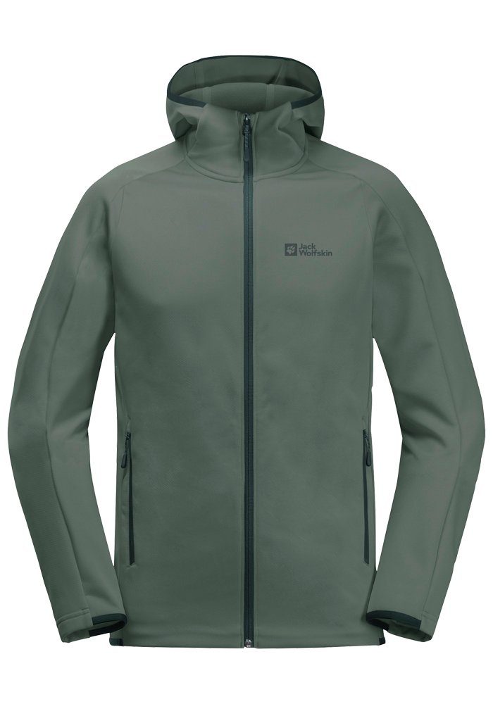 Jack Wolfskin Fleecejack ALPGRAT HOODED FZ M